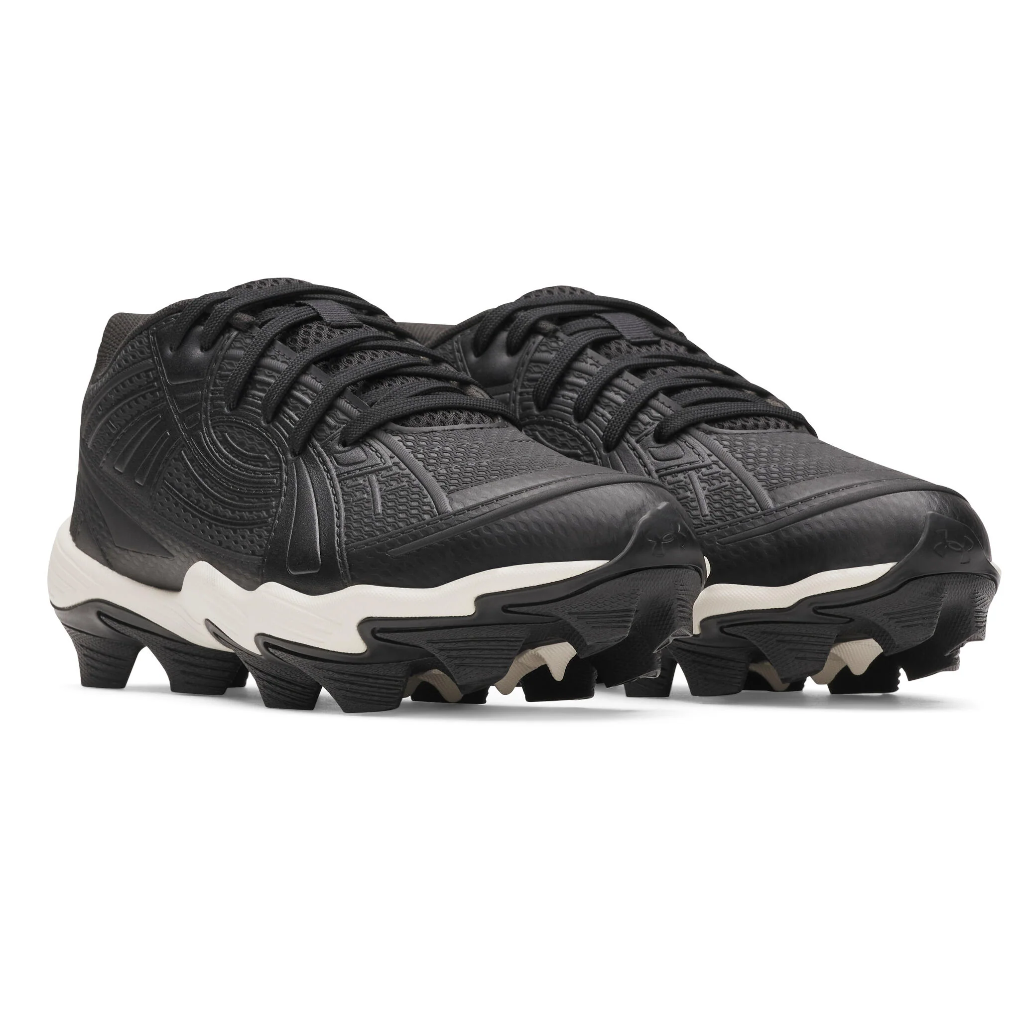 Under Armour Glyde Sola RM Jr. Girls' Softball Cleats - Black - Image 3
