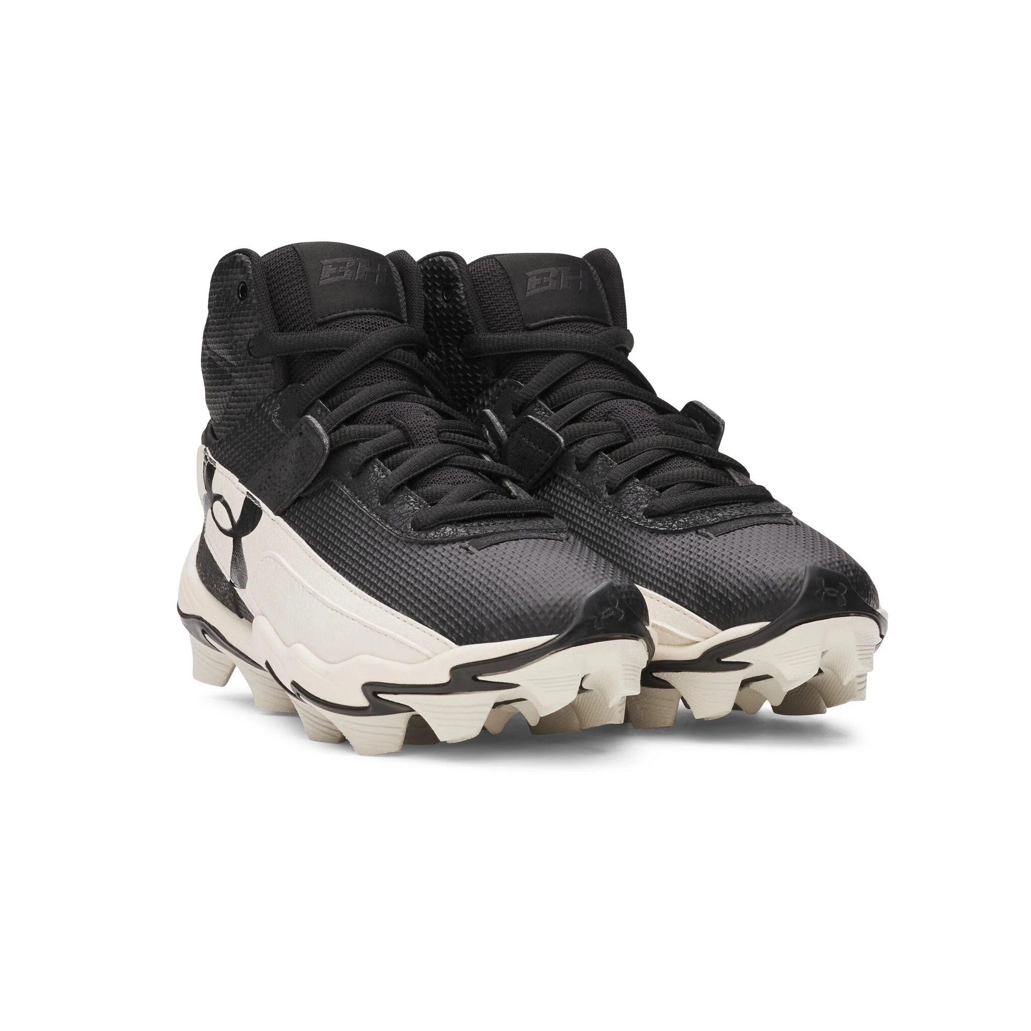 Under Armour Harper 10 RM Jr. Boys' Baseball Cleats - Black - Image 3