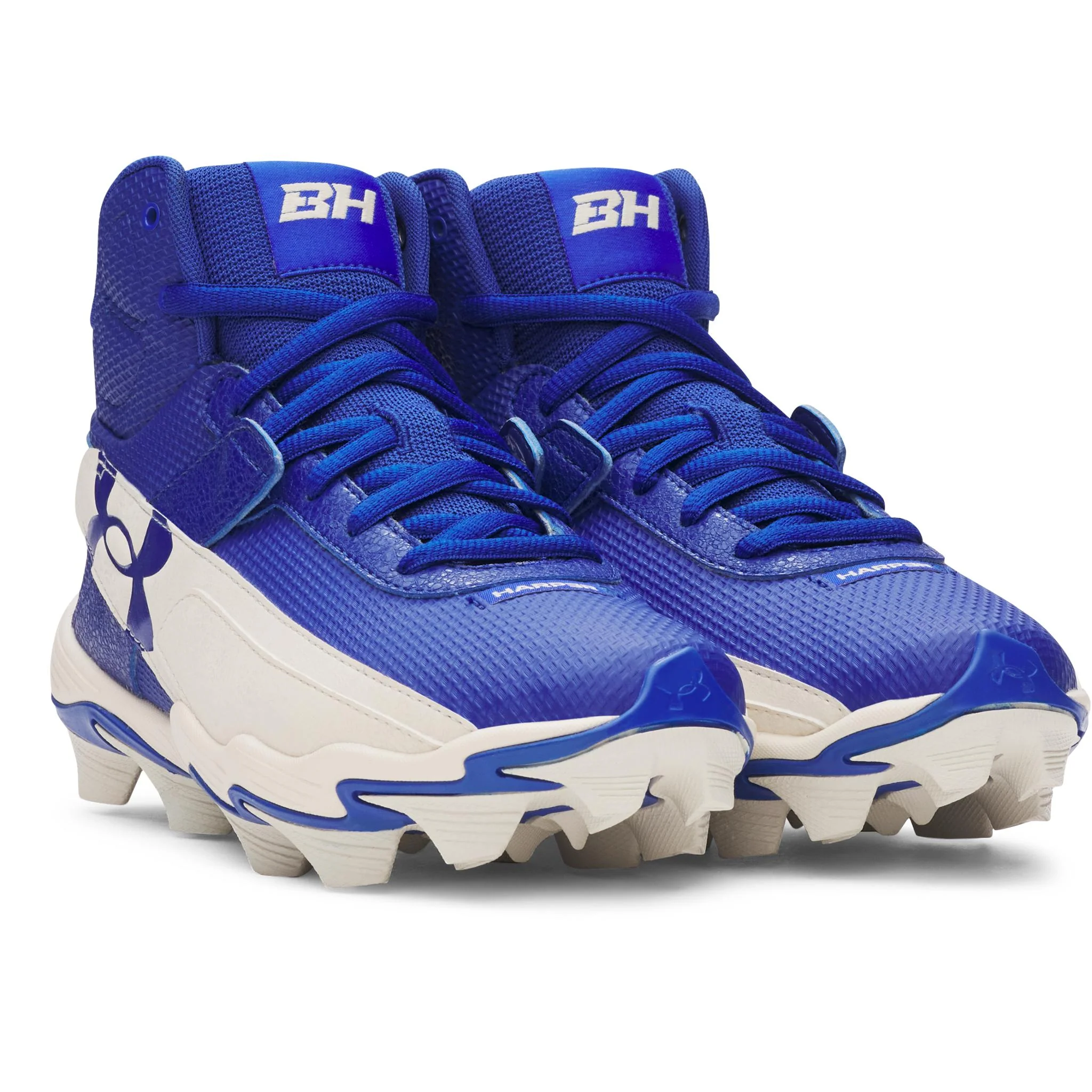 Under Armour Harper 10 RM Jr. Boys' Baseball Cleats - Royal - Image 3