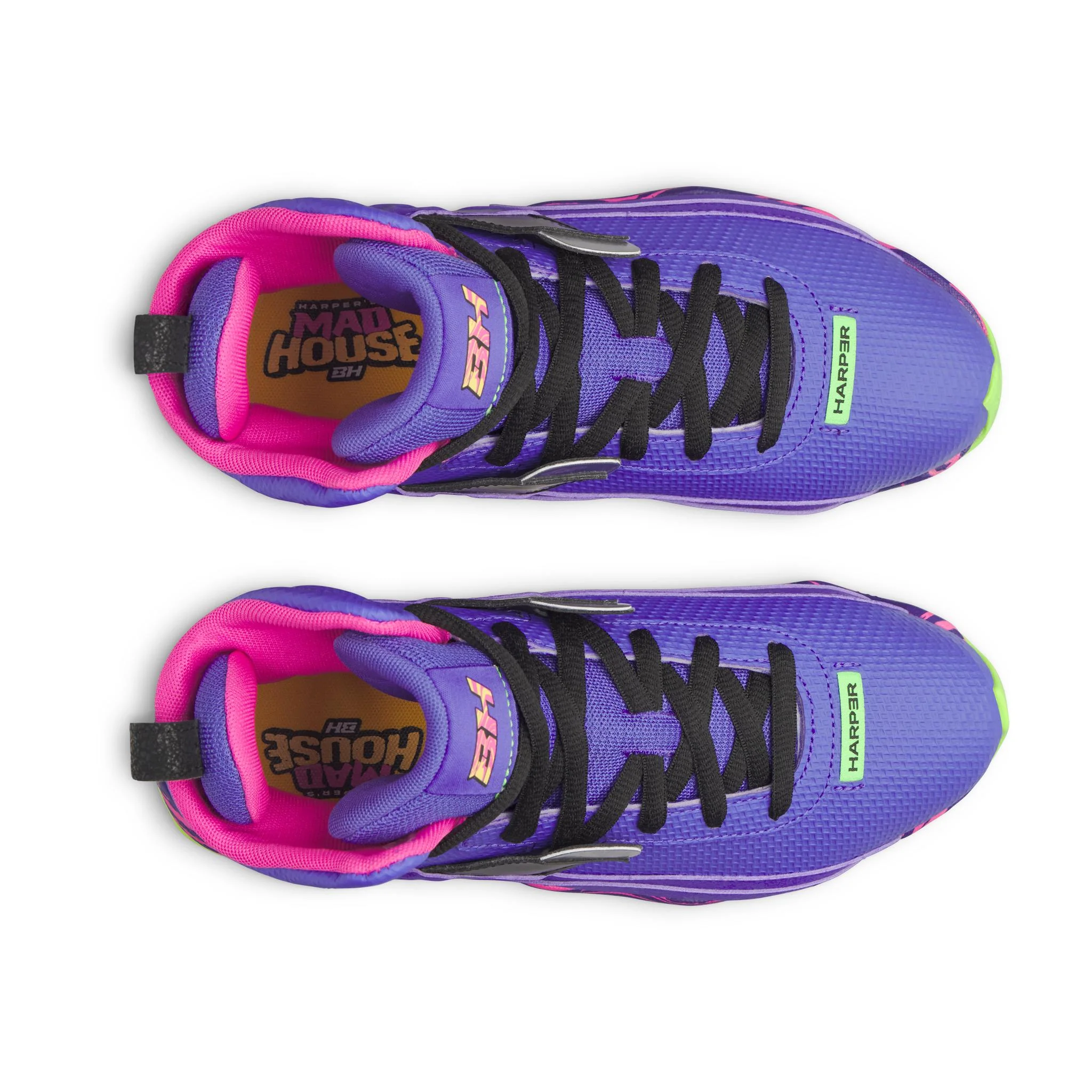 Under Armour Harper 10 RM Jr PE 'Mad House' Junior Baseball Cleats - Image 4