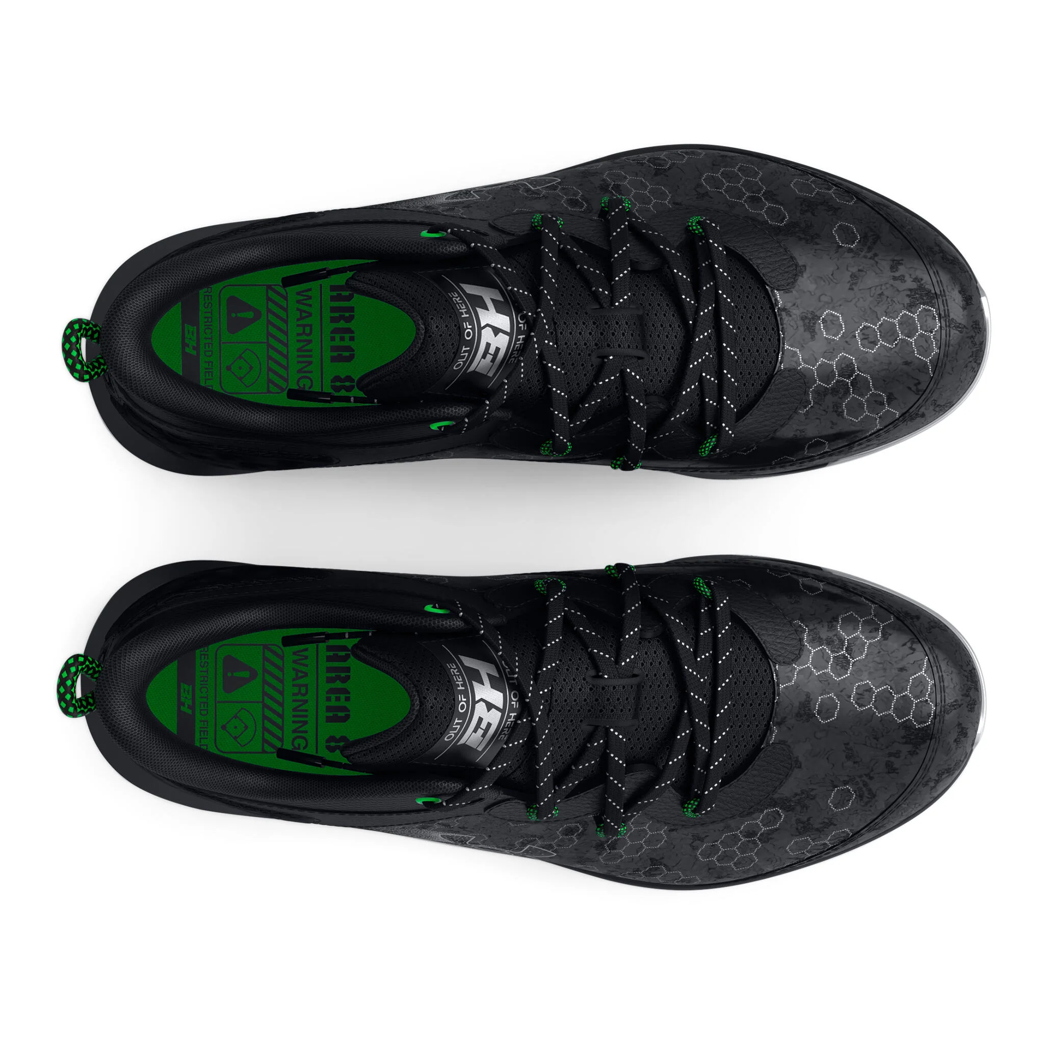 Under Armour Harper 8 TPU Boys Baseball Cleats - Image 3