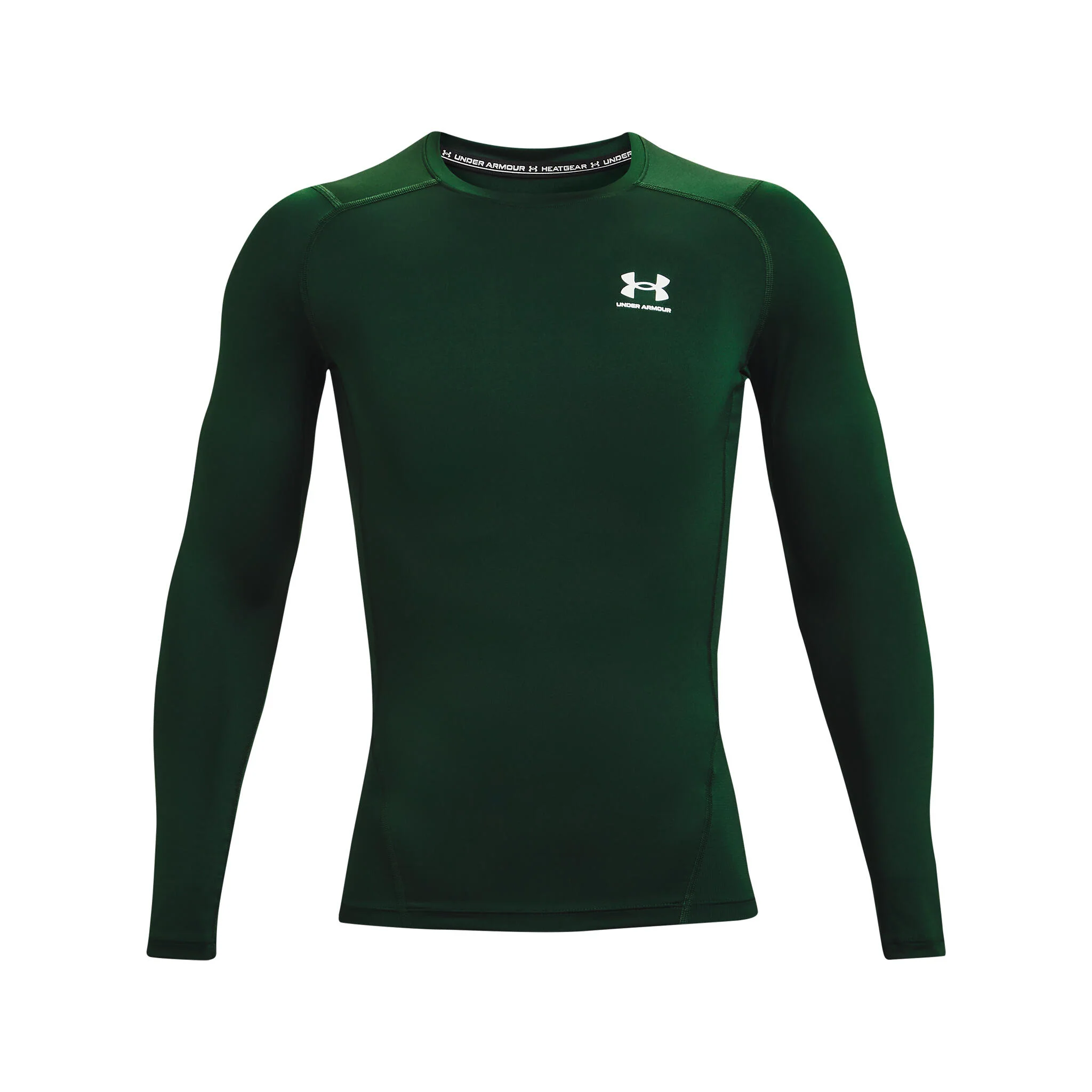 Under Armour HeatGear Armour Men's Compression Long Sleeve Shirt - Image 2