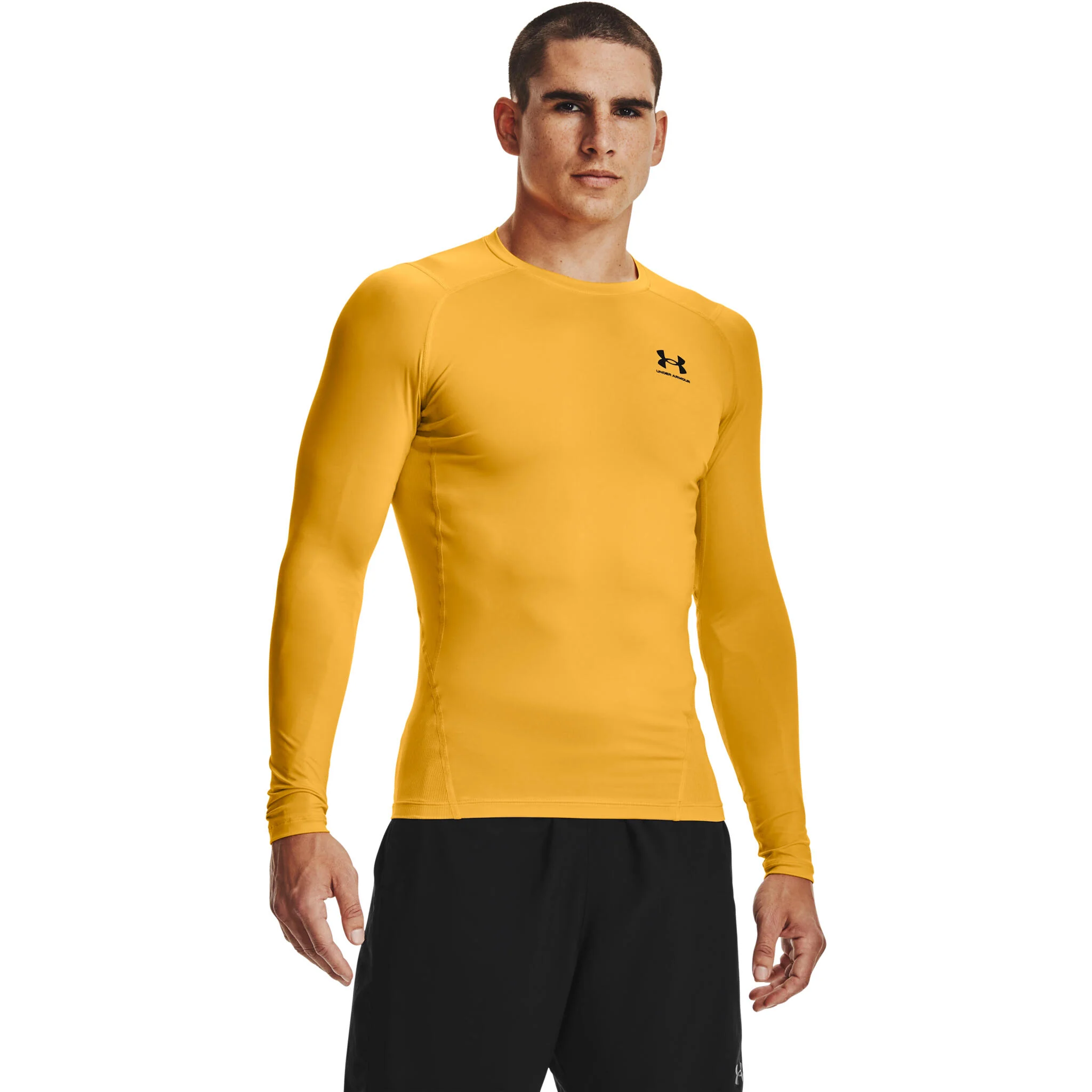 Under Armour HeatGear Armour Men's Compression Long Sleeve Shirt - Image 8
