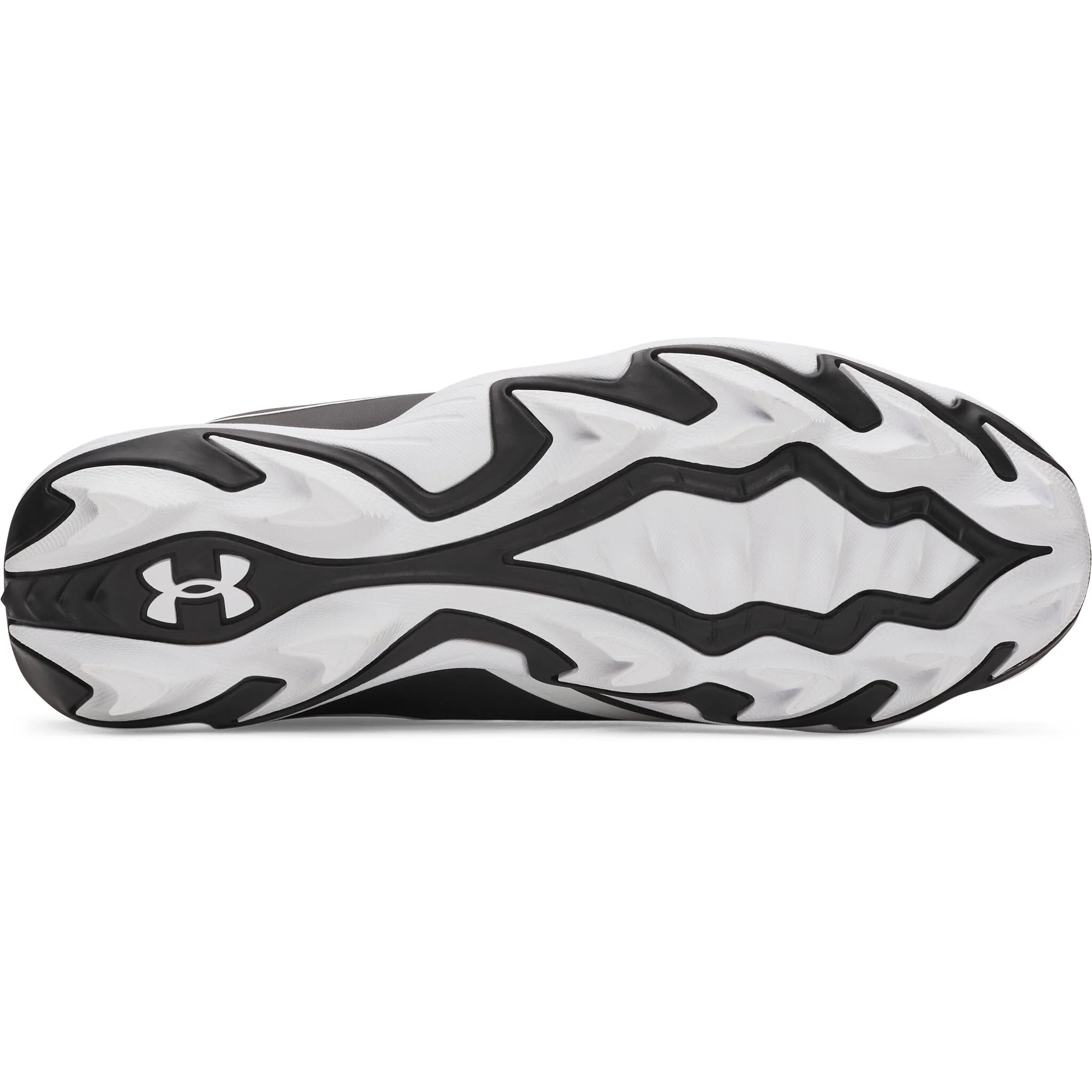 Under Armour Leadoff Icon Low RM Jr. Boys' Baseball Cleats - Black/White - Image 5