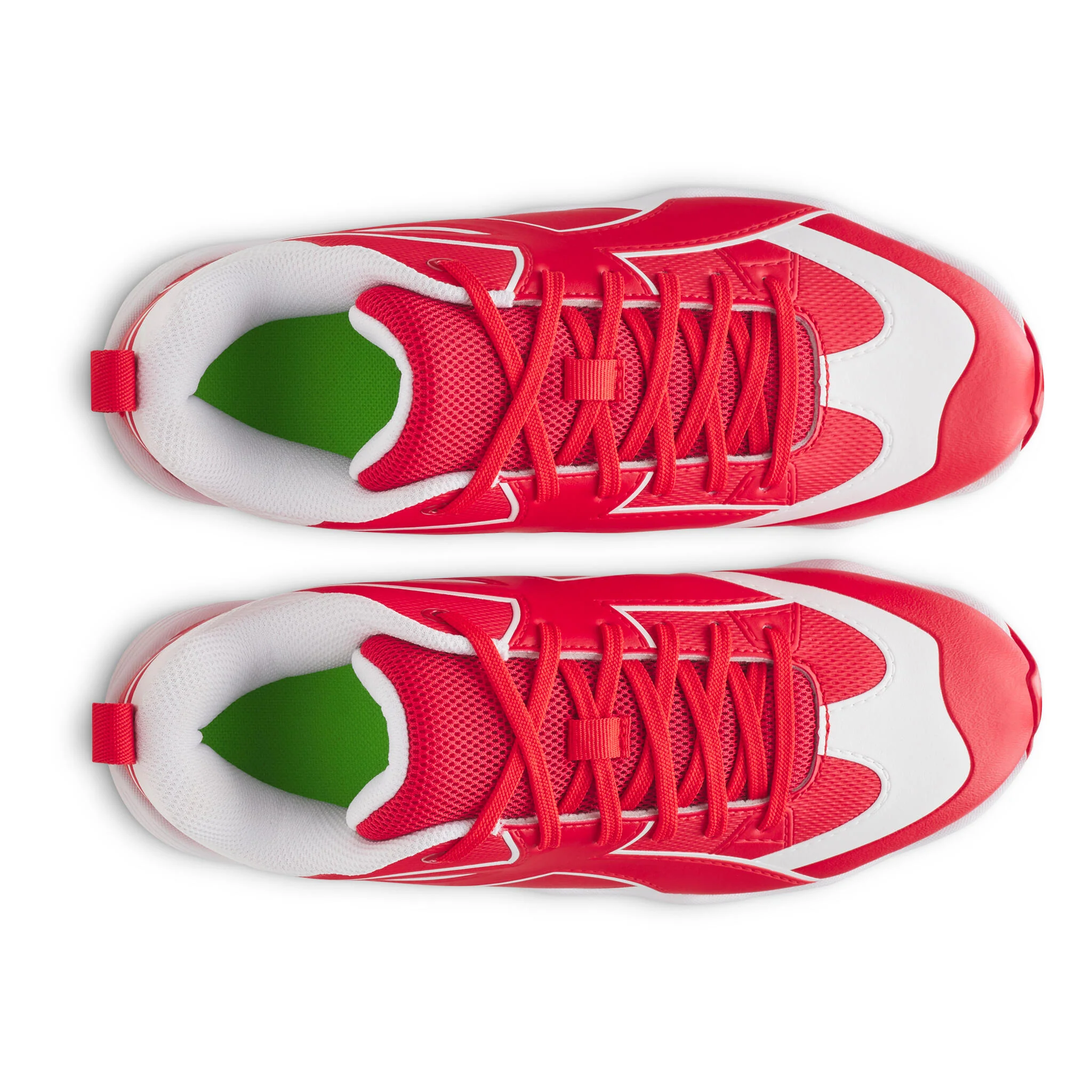 Under Armour Leadoff Icon Low RM Jr. Boys' Baseball Cleats - Red/Red/White - Image 4