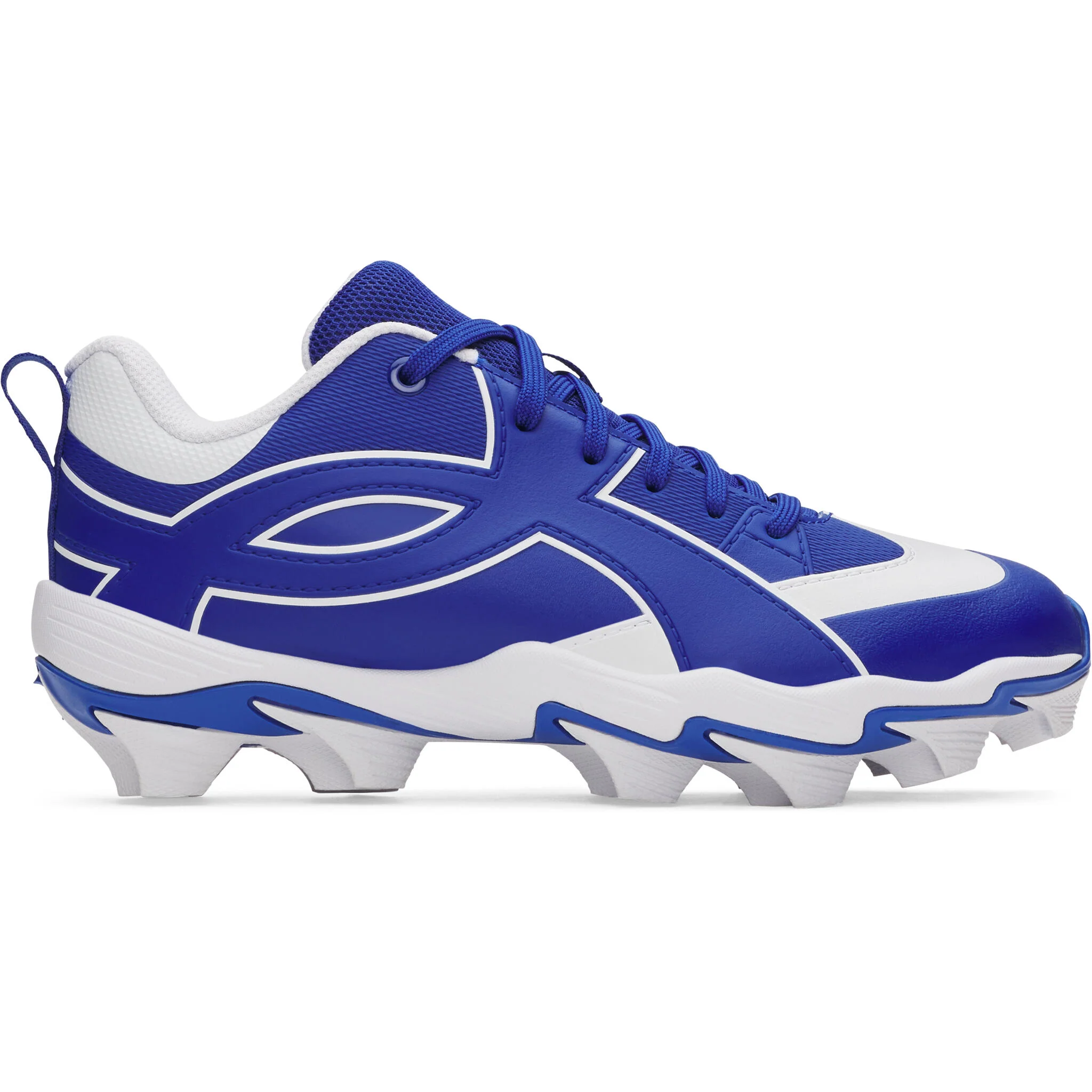 Under Armour Leadoff Icon Low RM Jr. Boys' Baseball Cleats - Royal/Black