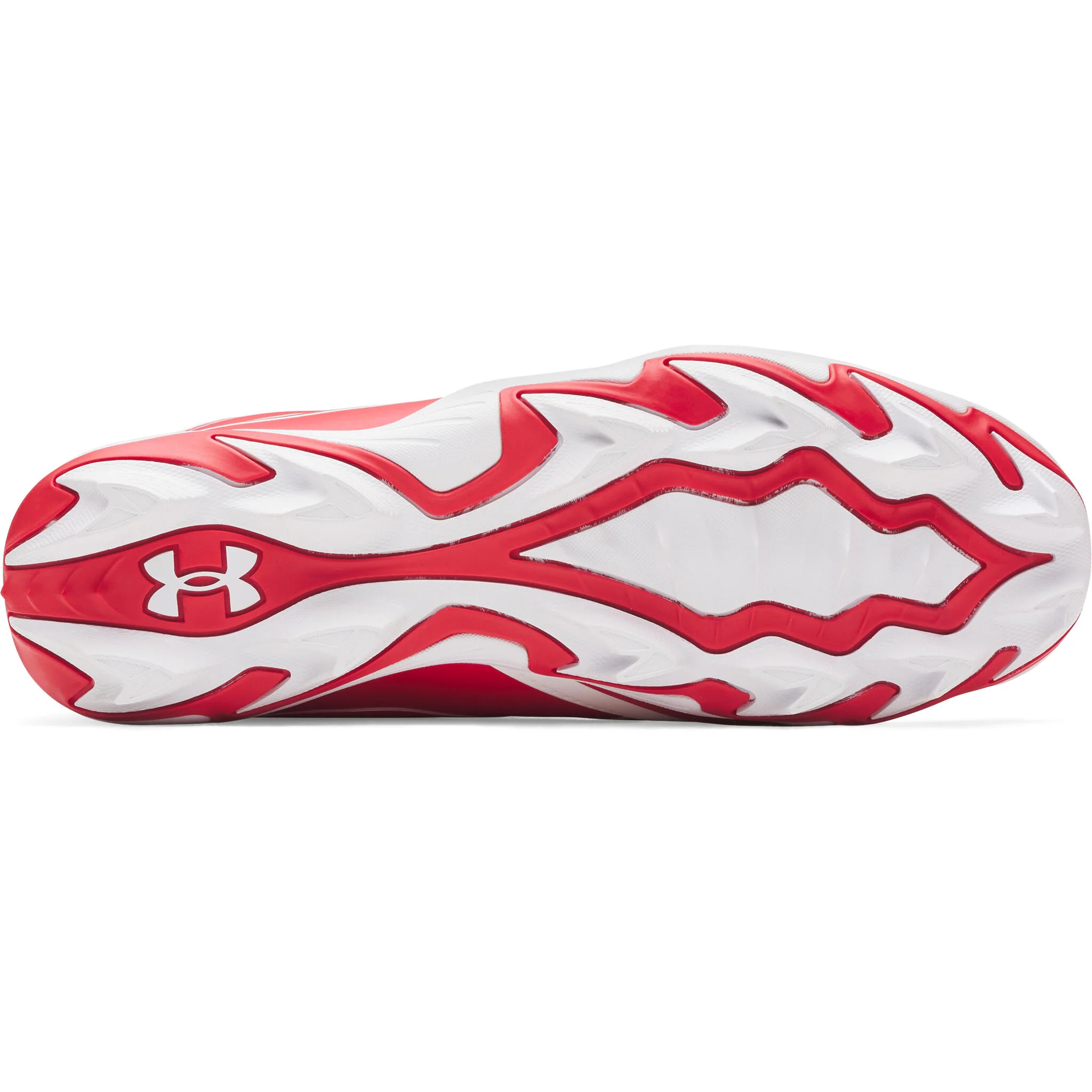 Under Armour Leadoff Icon Low RM Men's Baseball Cleats - Red/White/Red - Image 5