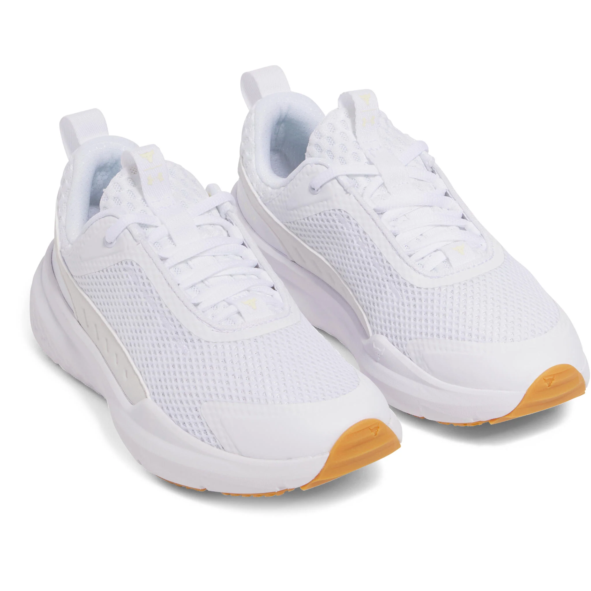 Under Armour Project Rock BSR 5 Women's Training Shoes - White/White/Stone - Image 3
