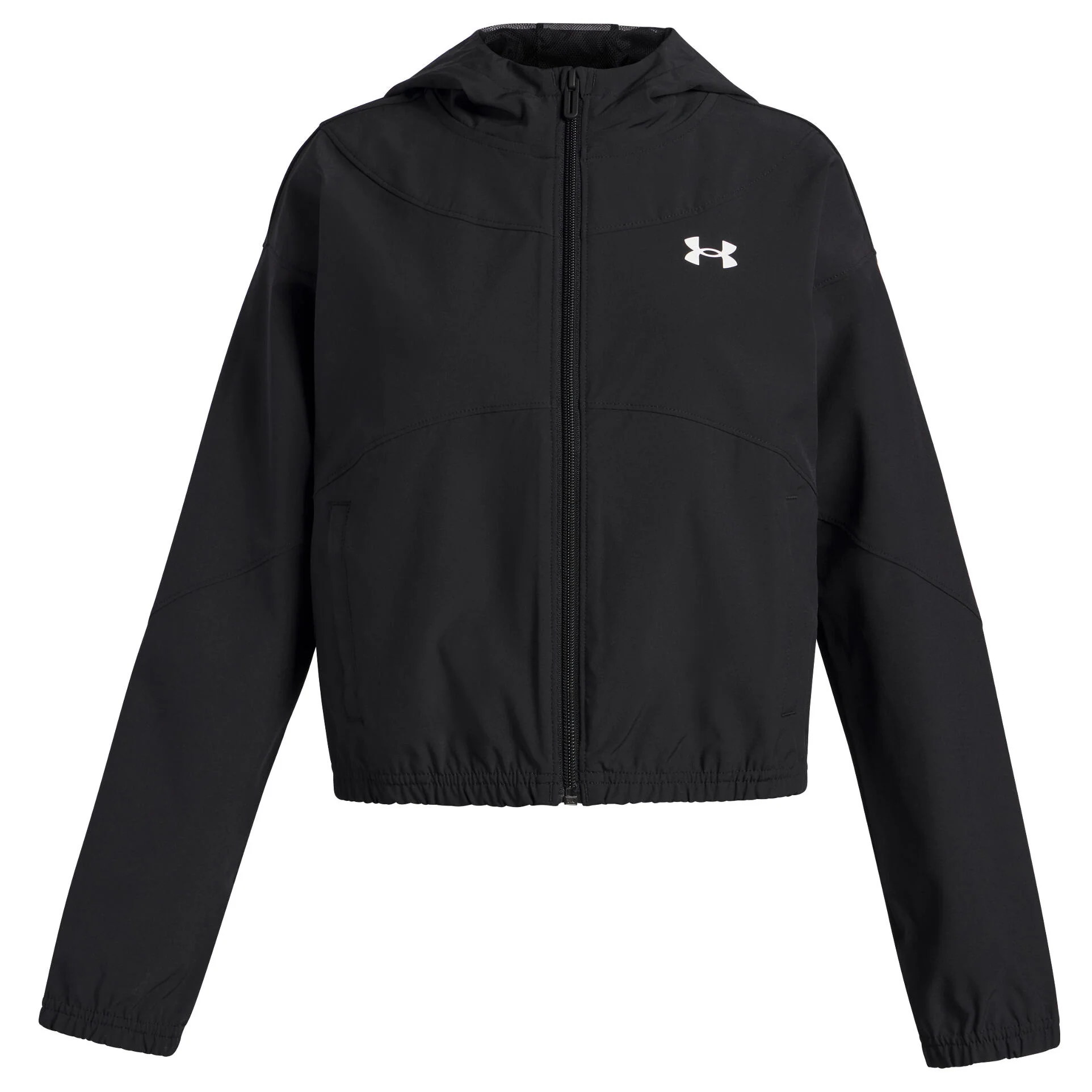 Under Armour Rival Woven Girls Jacket - Image 3