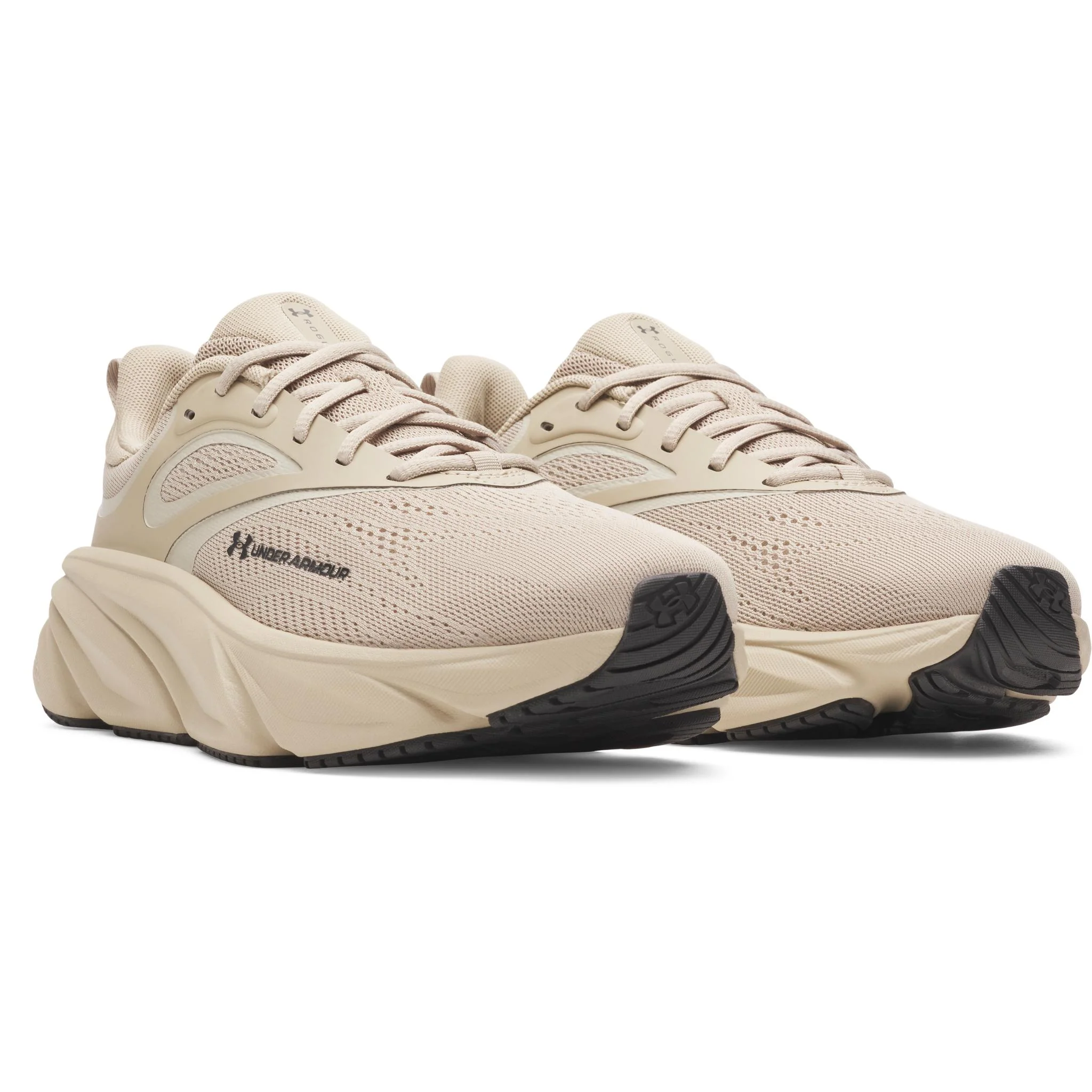 Under Armour Rogue 6 Men's Running Shoes - Khaki/Black - Image 3