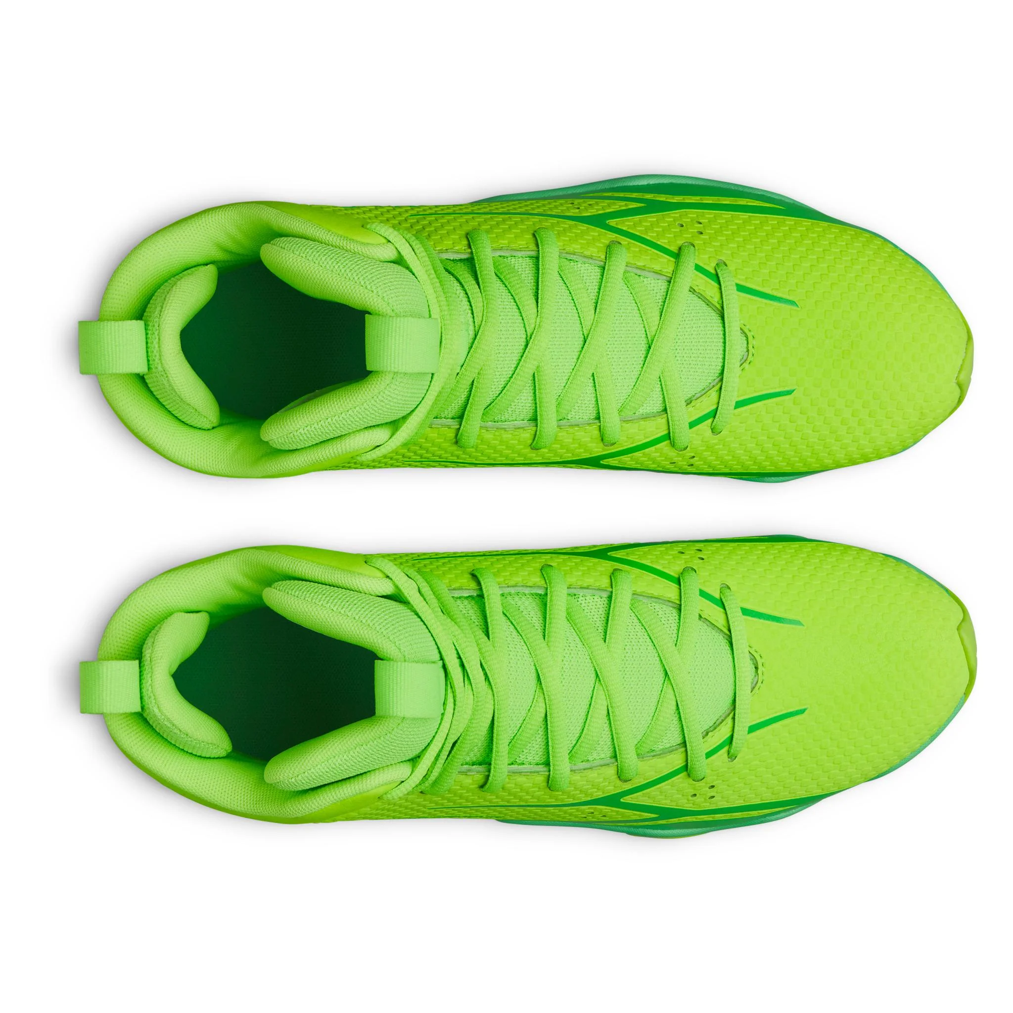 Under Armour Spotlight Hammer Men's Football Cleats - Hyper Green - Image 4