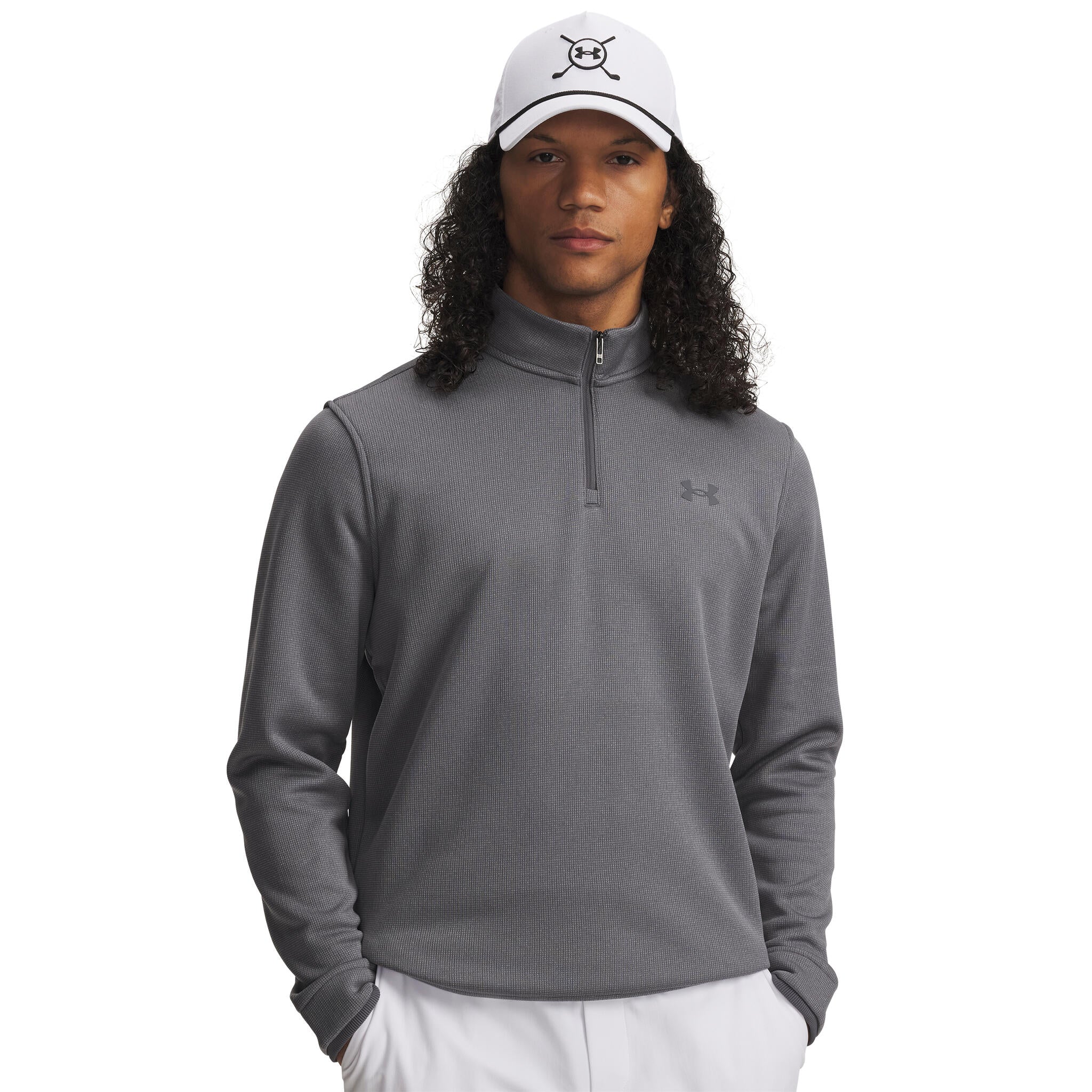 Under Armour SweaterFleece Men's Quarter Zip Sweater - Image 3