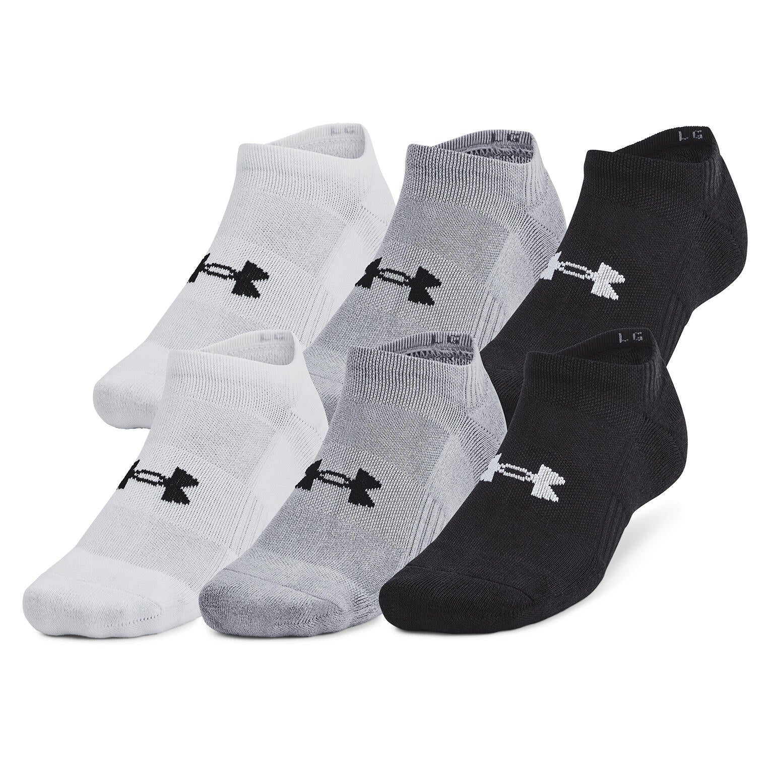 Under Armour Tech Crew No Show Socks - 6 Pack - Image 3