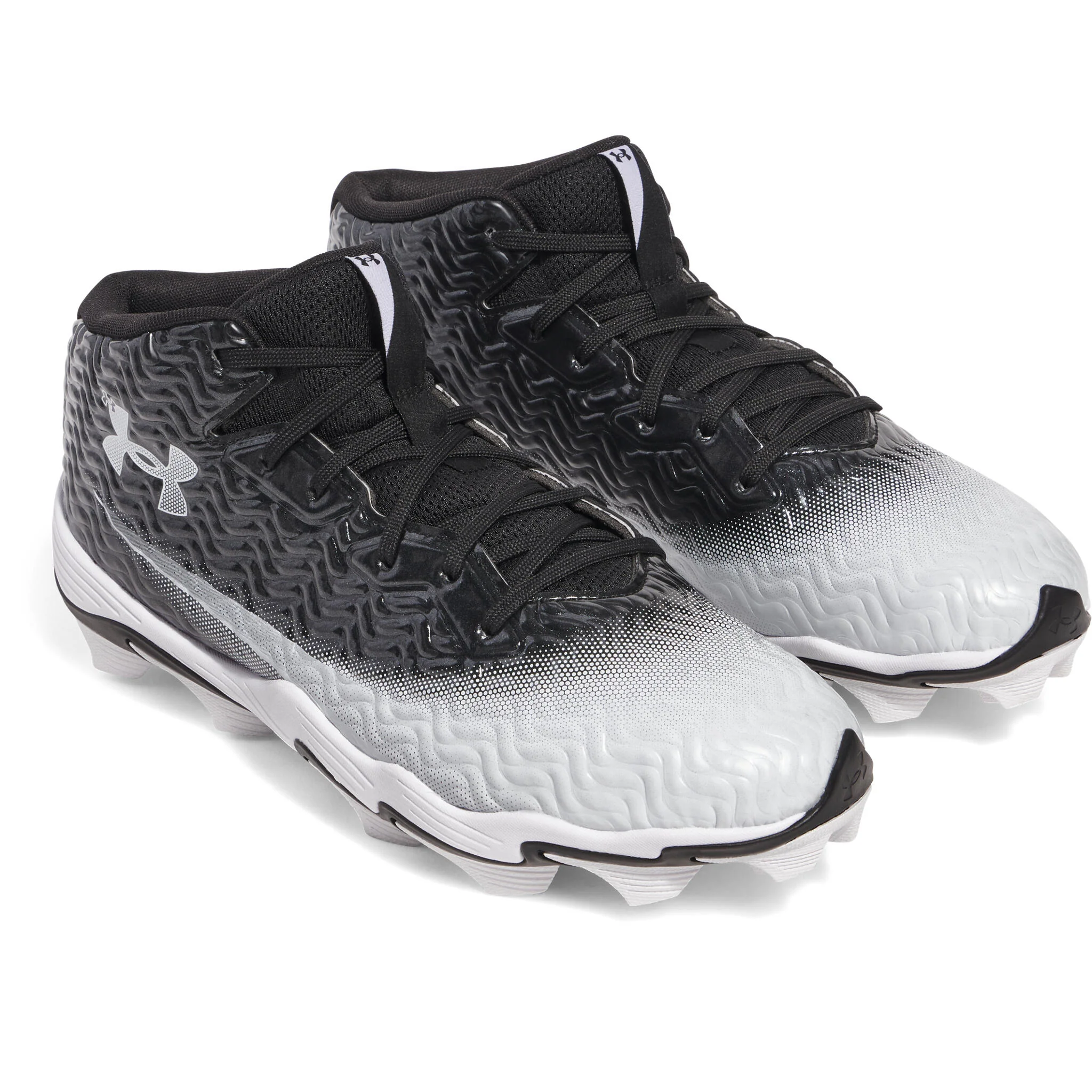 Under Armour UA Spotlight Hammer Senior Football Cleats - Wide - Image 2