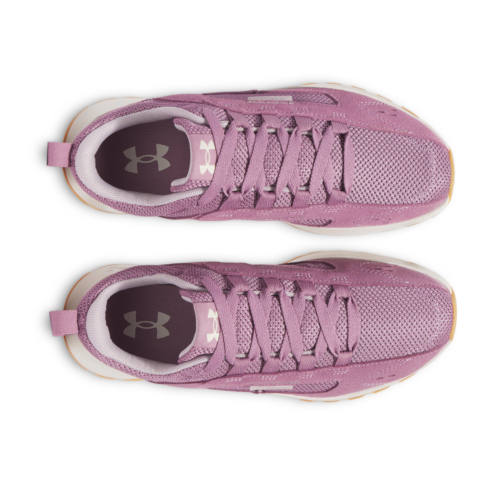 Under Armour UA Street Mirage Women's Running Shoes - Purple/Stone/White - Image 4