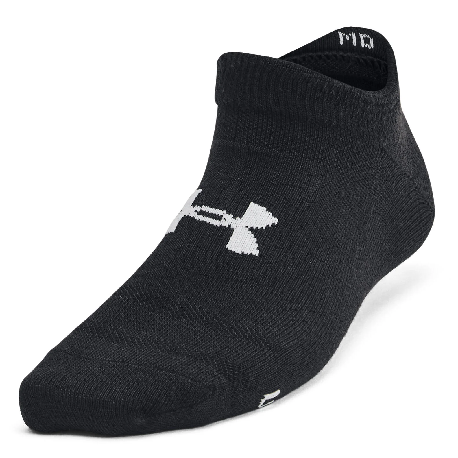 Under Armour Essential No Show Youth Socks - 6 Pack - Image 2