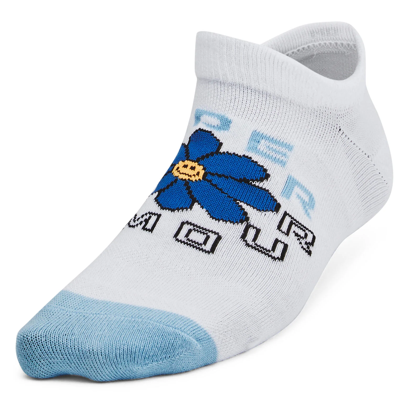 Under Armour Essential No Show Youth Socks - 6 Pack - Image 6