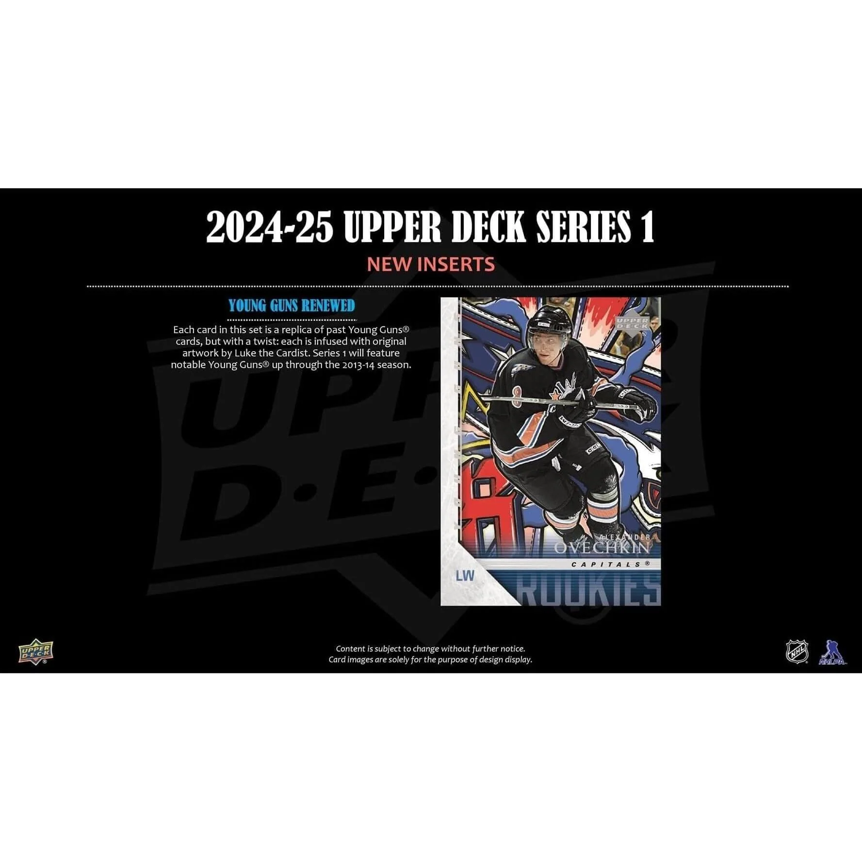 Upper Deck 2025 Hockey Series 1 Trading Cards - Blaster Box - Image 5