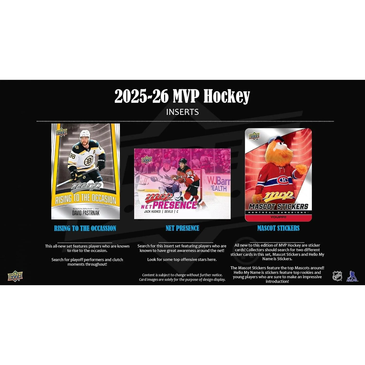 Upper Deck 2026 MVP Hockey Trading Cards - Blaster Box - Image 7