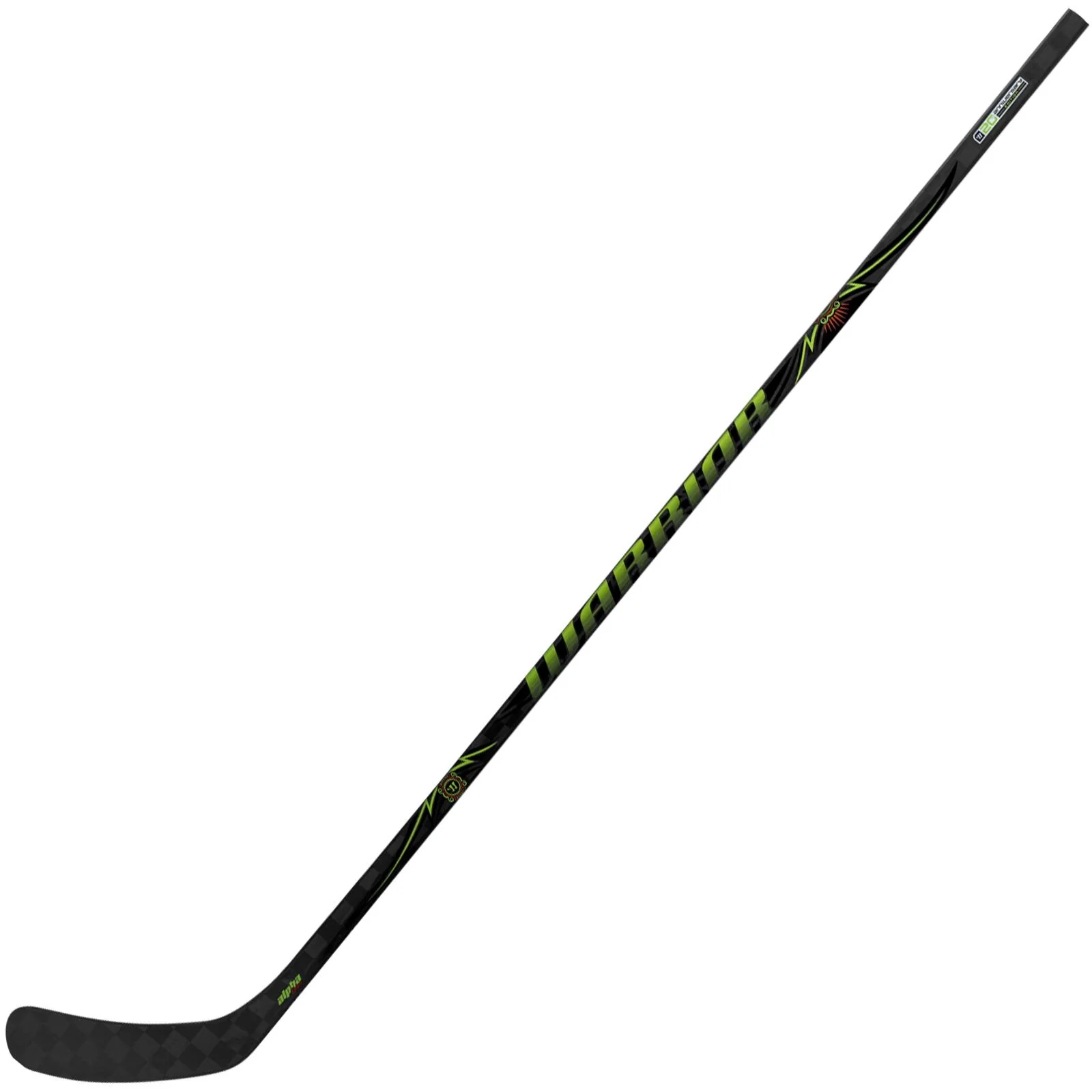 Warrior Alpha Deluxe Senior Hockey Stick - Black - Image 2