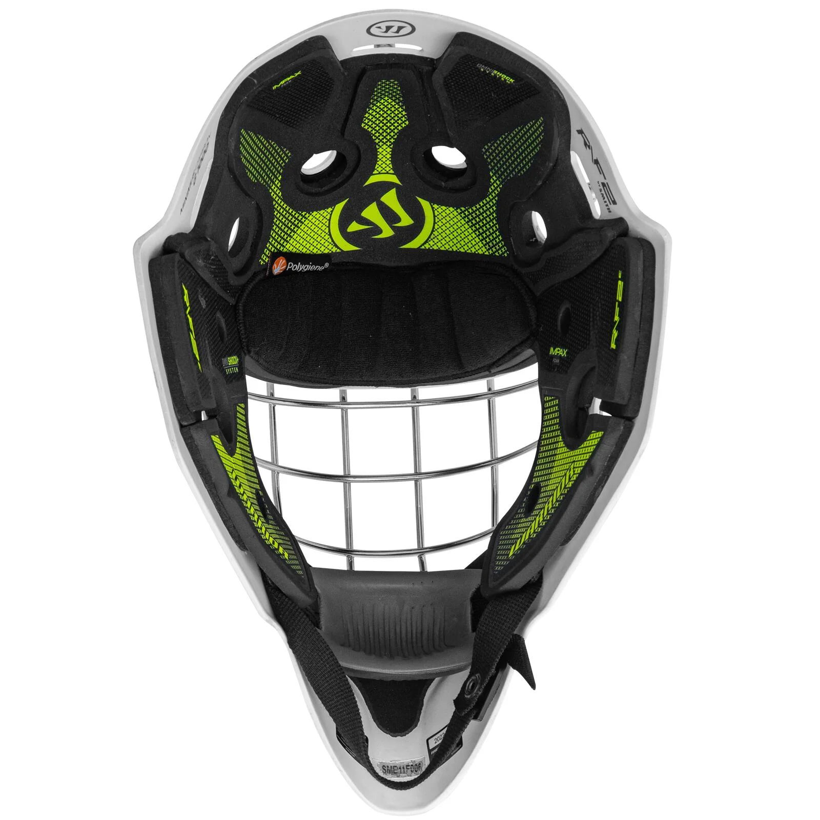 Warrior R\F2 E Certified Square Bar Junior Goalie Mask (2023) - Image 4