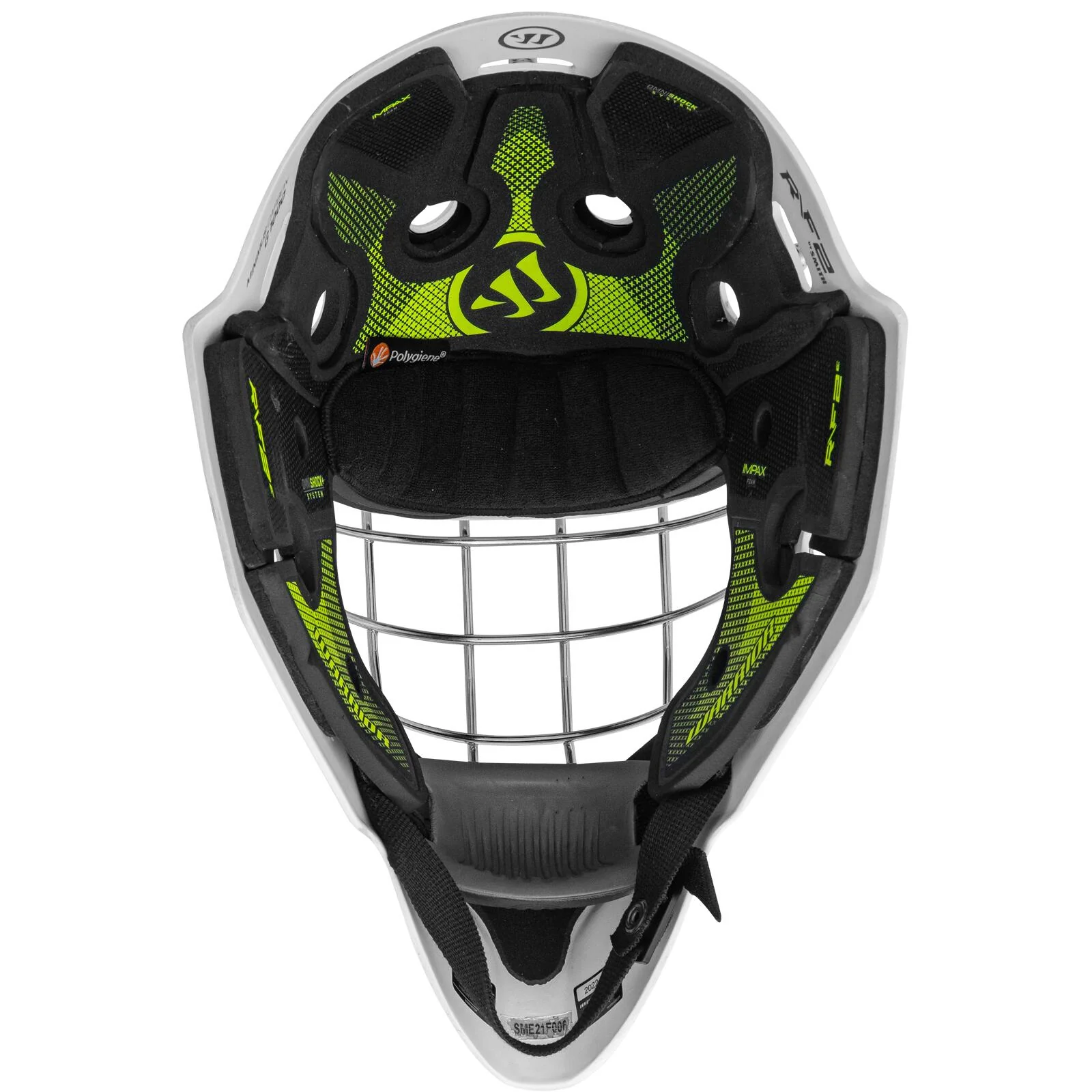 Warrior R\F2 E Certified Square Bar Senior Goalie Mask (2023) - Image 5