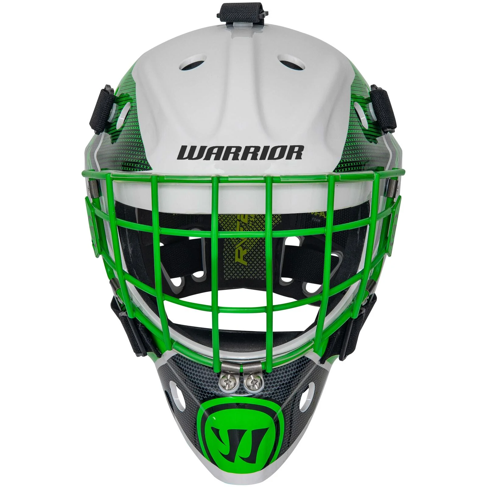 Warrior R\F2 E Certified Square Bar Youth Goalie Mask (2023) - Image 6
