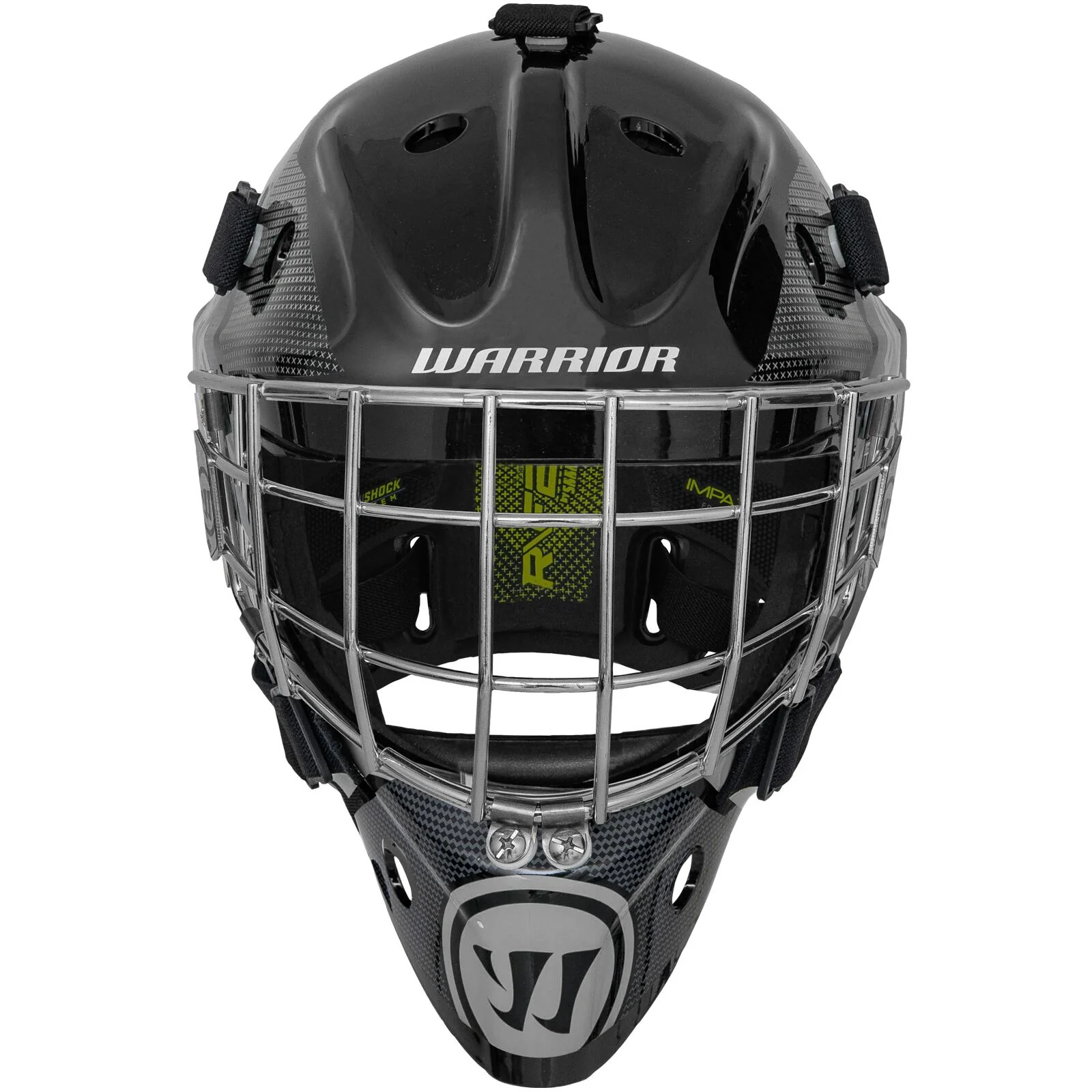 Warrior R\F2 E Certified Square Bar Youth Goalie Mask (2023) - Image 9
