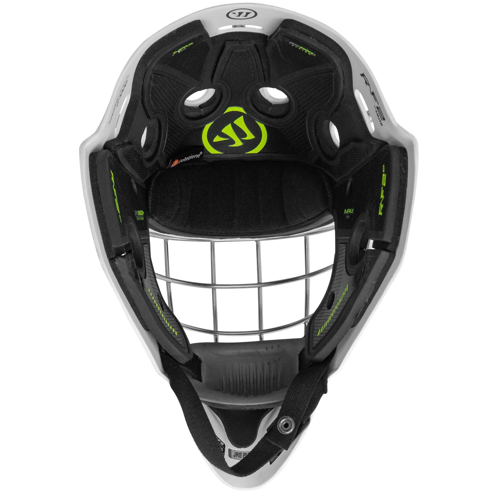 Warrior R\F2 E+ Certified Square Bar Junior Goalie Mask (2023) - Image 5