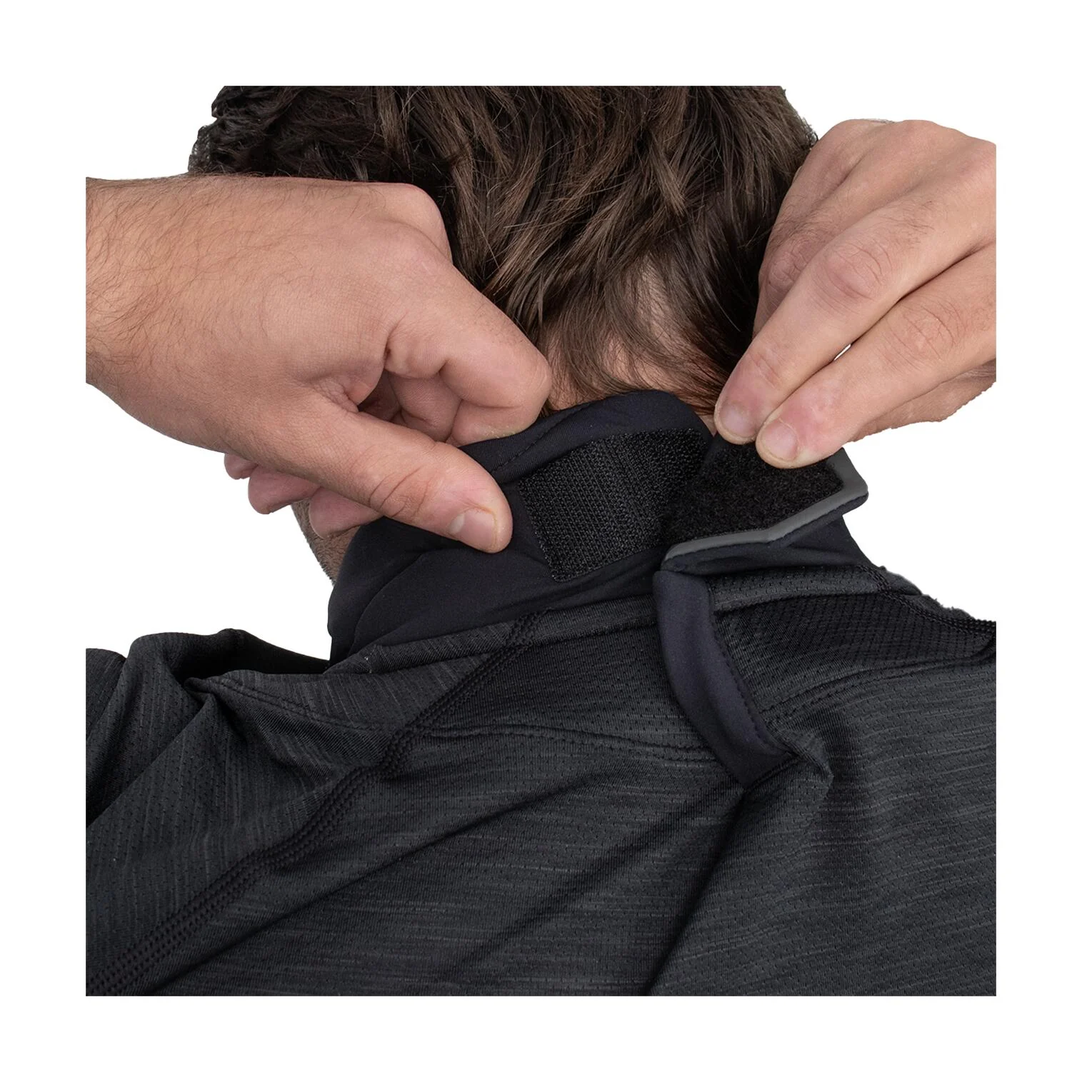 Warroad Tilo Padlock Neck And Wrist Senior Baselayer Top - Black - Image 2