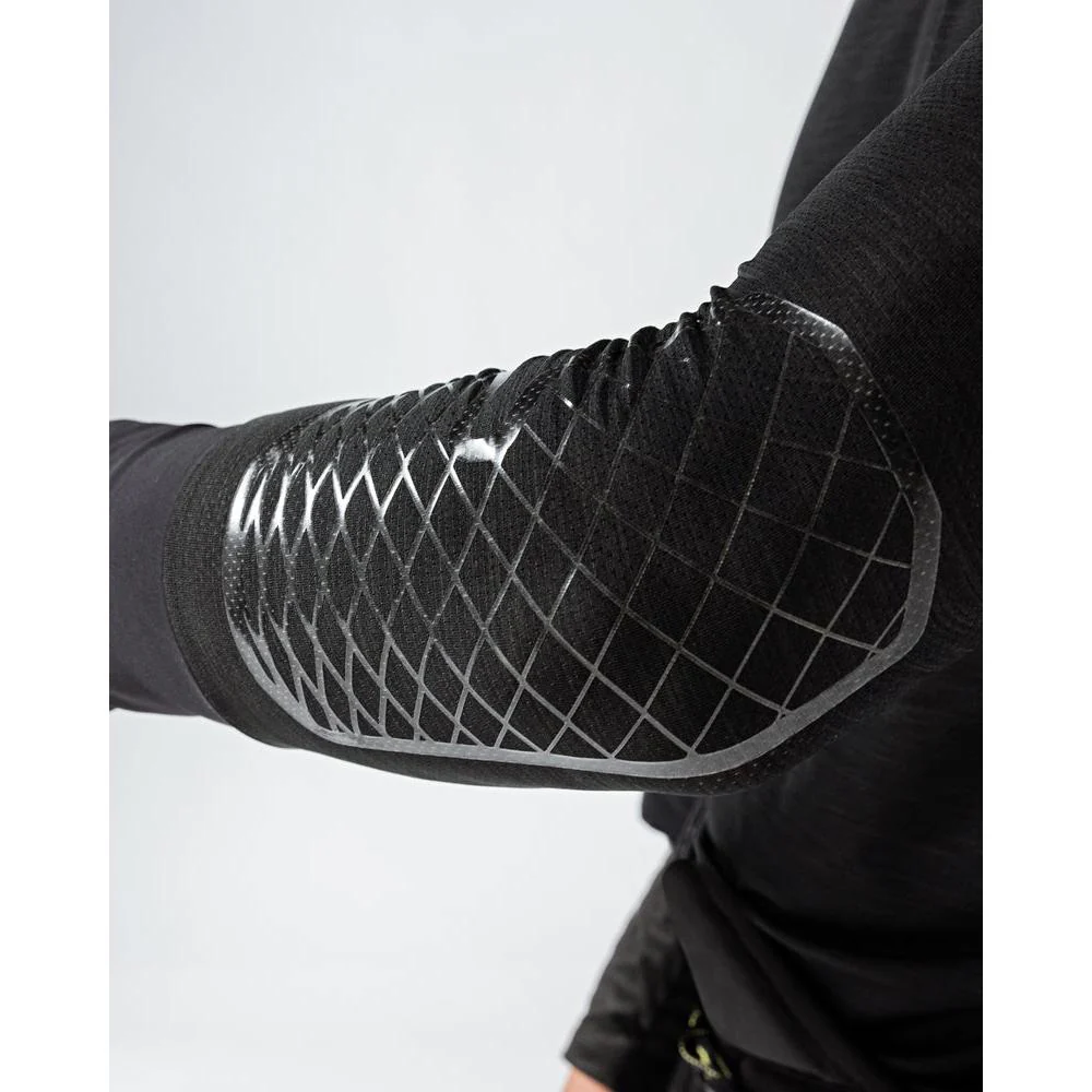 Warroad Tilo Pro Stock Neck And Wrist Senior Hockey Baselayer Top - Black - Image 7