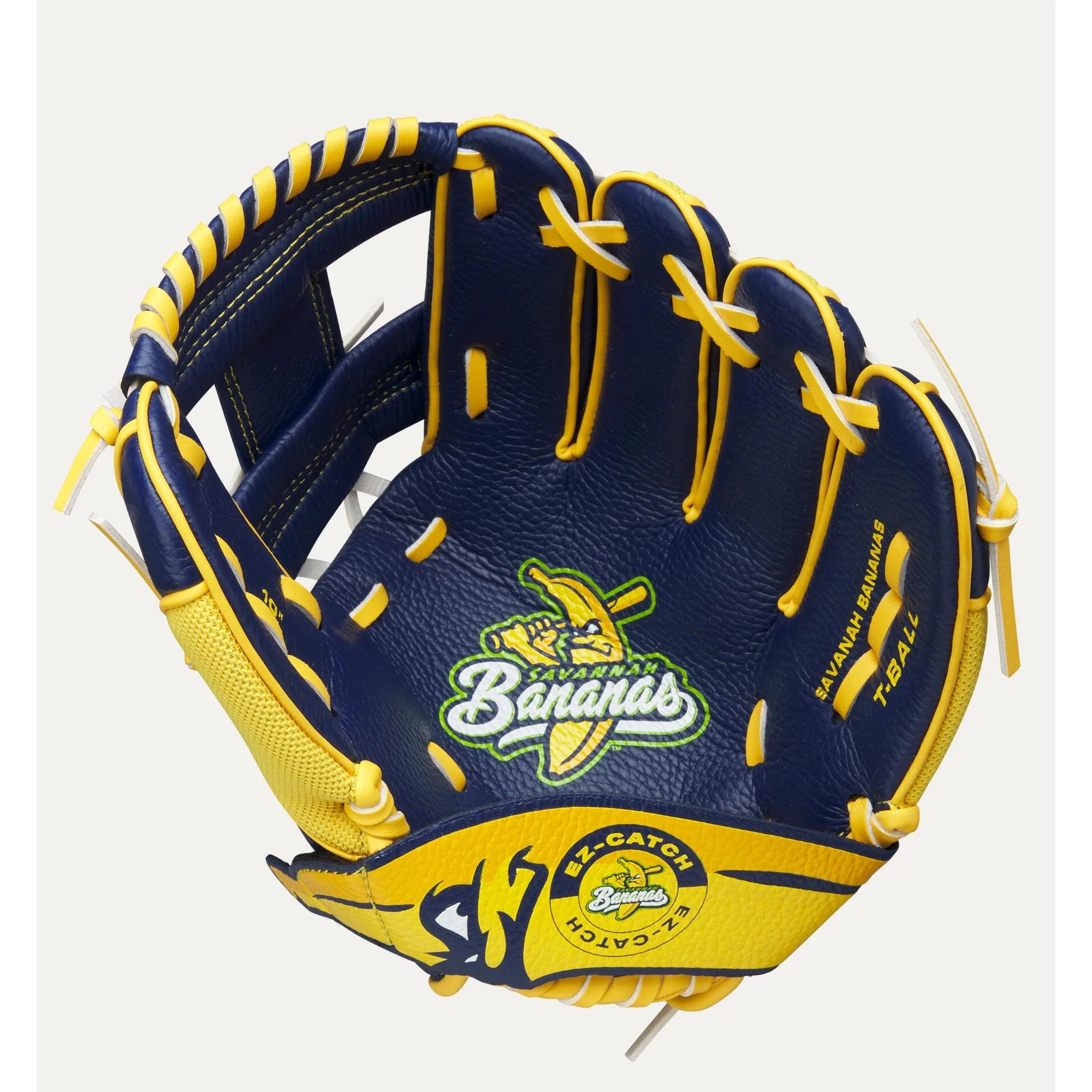 Wilson 2024 A200 EZ Catch Savannah Bananas 10” T-Ball Glove - Image 2