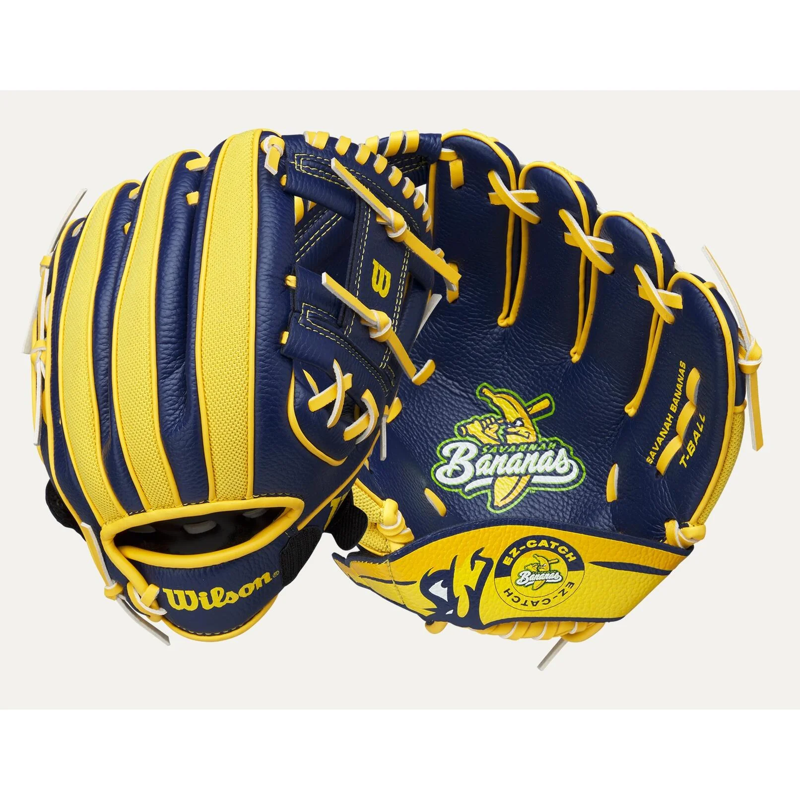 Wilson 2024 A200 EZ Catch Savannah Bananas 10” T-Ball Glove - Image 8