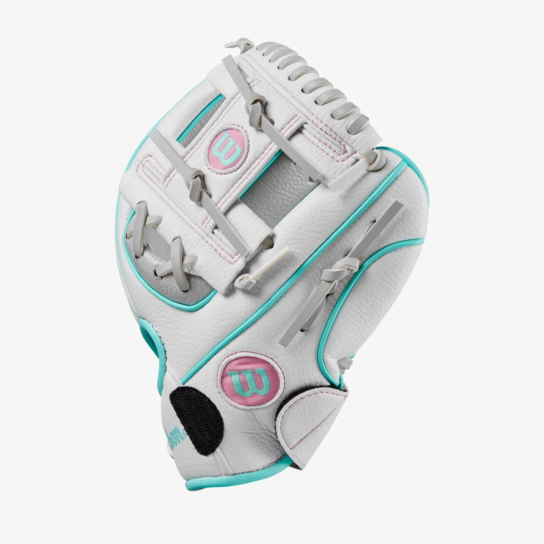 Wilson 2024 A200 EZ Catch White 10" T-Ball Glove - Right Hand Throw - Image 3