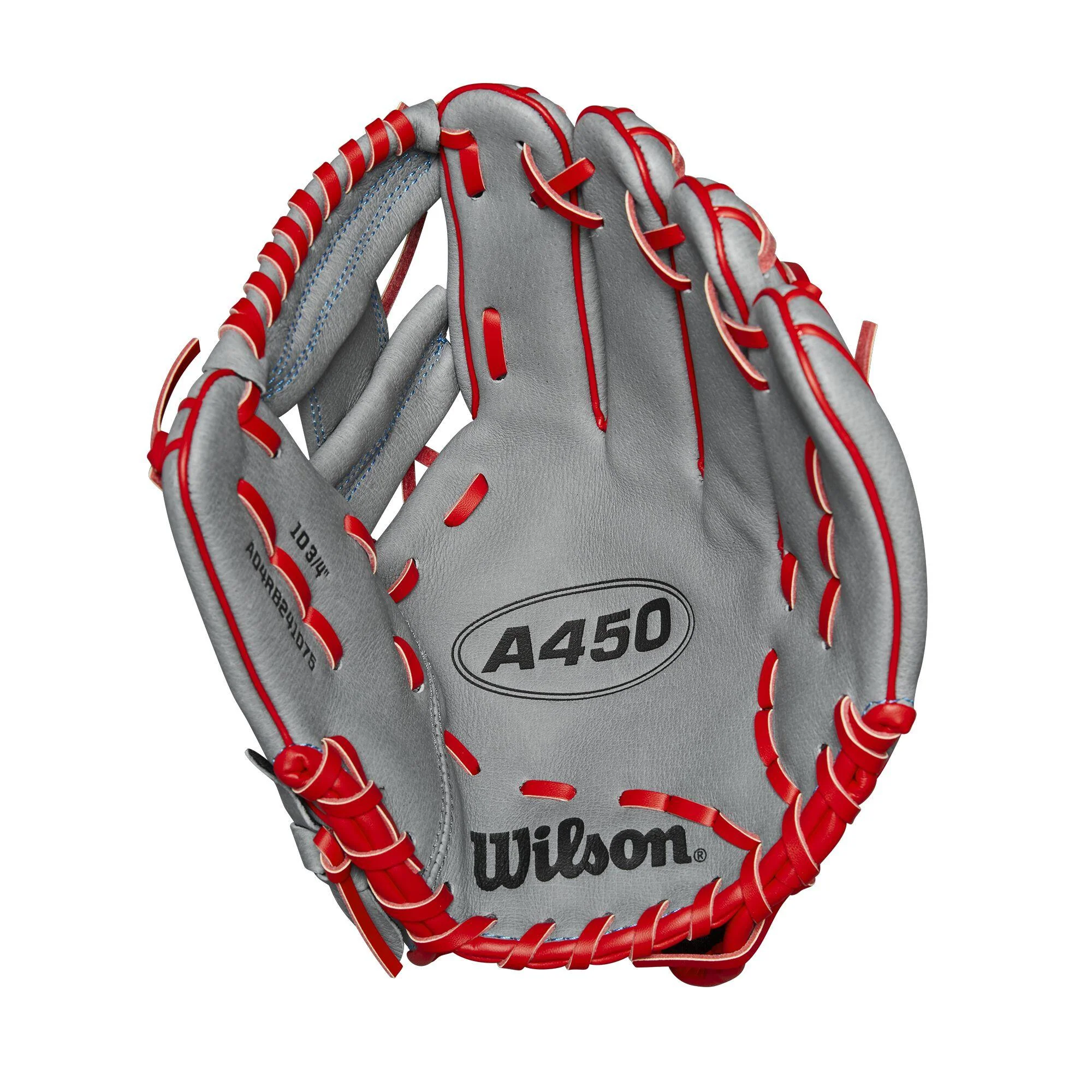 Wilson 2024 A450 10.75" Youth Infield Baseball Glove - Image 2