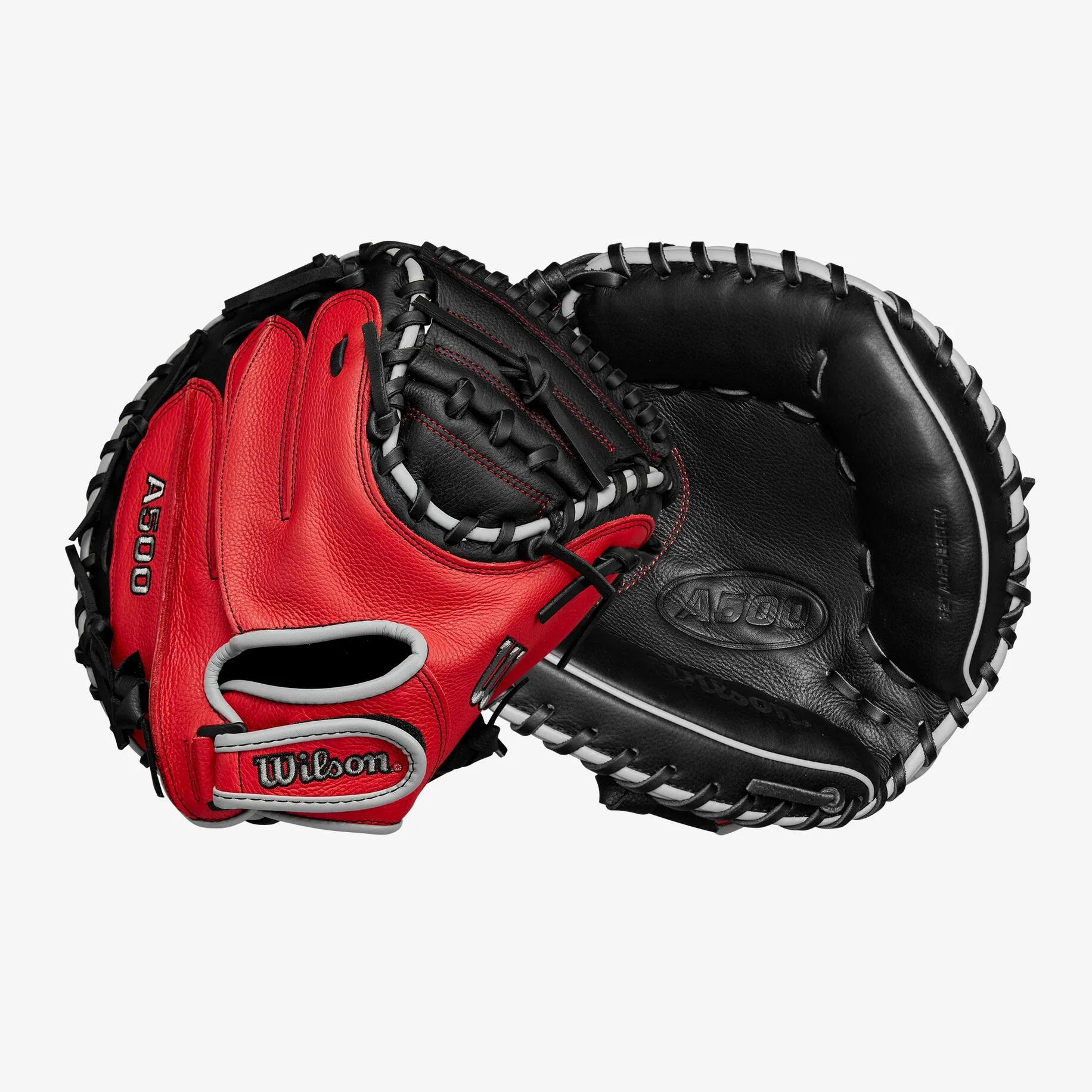 Wilson A500 32" Youth Baseball Catcher's Mitt - Right Hand Throw - Image 4