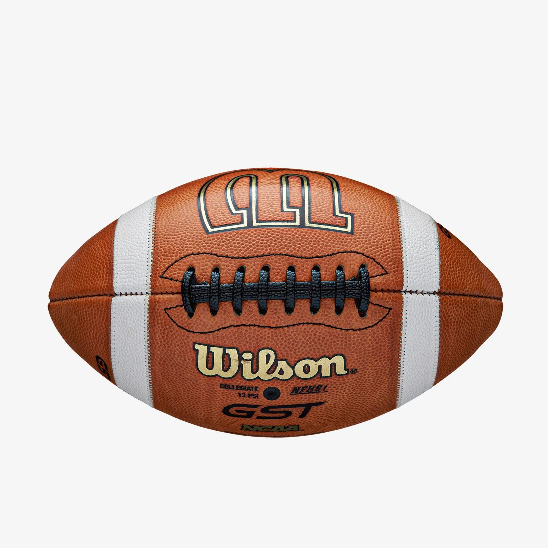Wilson GST Tan Game Football - Image 3