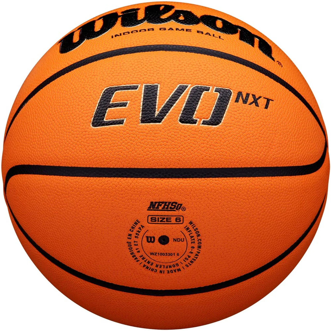 Wilson NCAA EVO NXT Game Basketball - Size 6 - BOXED - Image 5