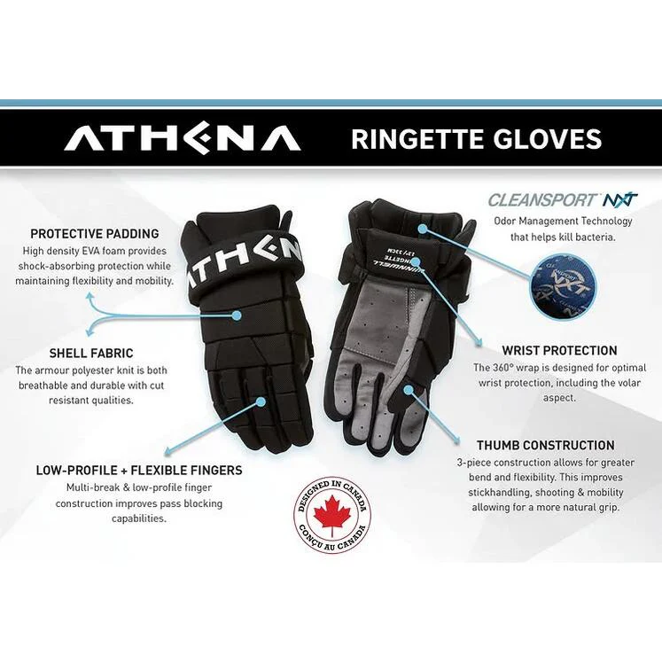 Winnwell Athena Junior Ringette Gloves - Image 3