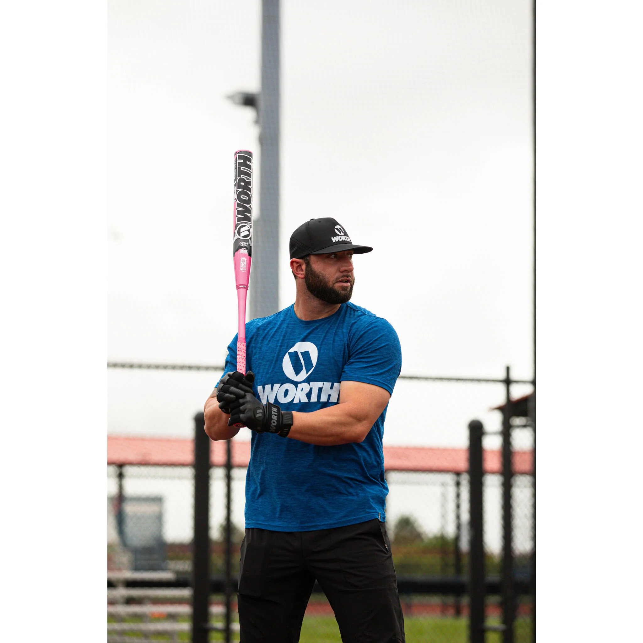 Worth Bedlam Phil Matte Signature USSSA 13.5" Balanced 2-Piece Slo-Pitch Bat (2025) - Image 10