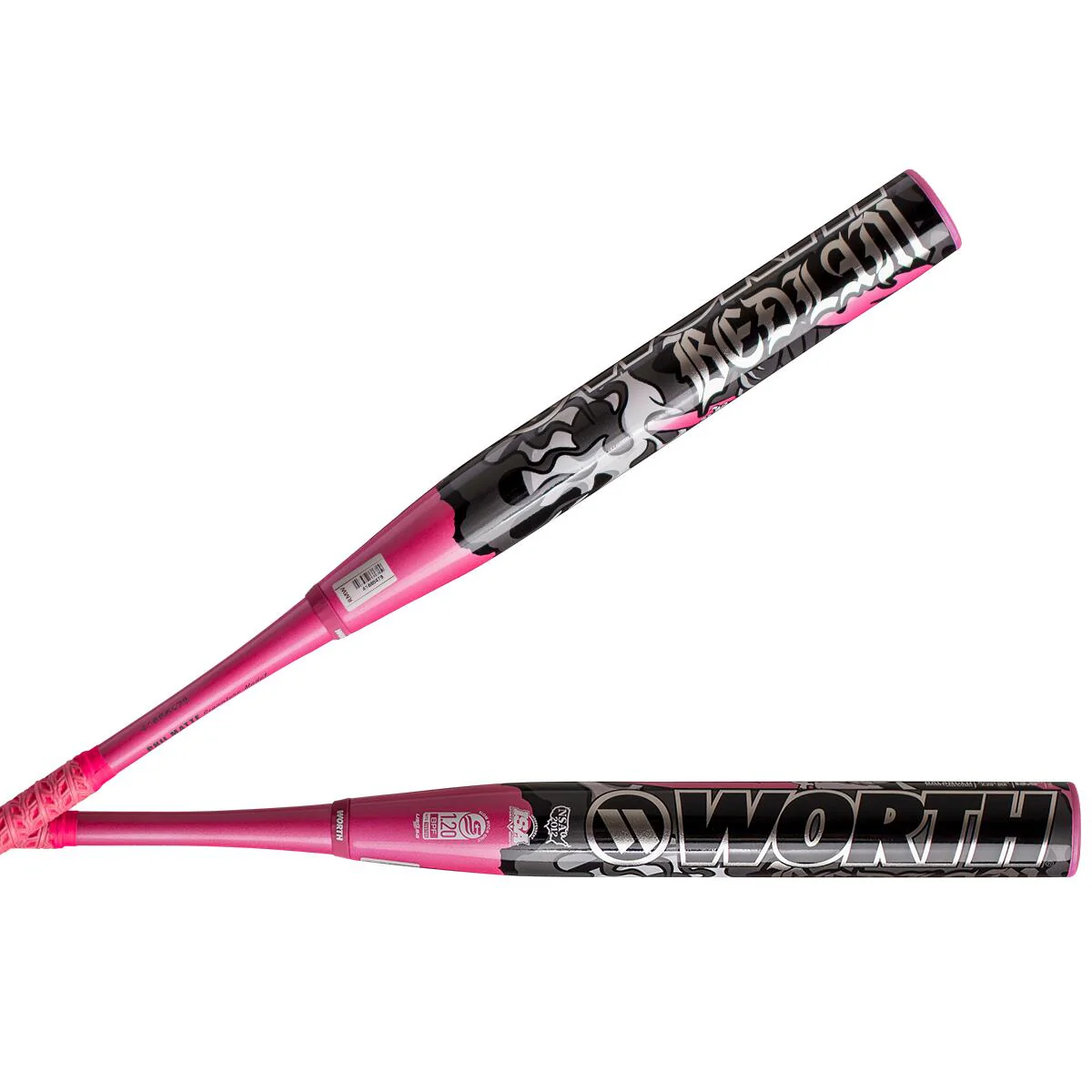 Worth Bedlam Phil Matte Signature USSSA 13.5" Balanced 2-Piece Slo-Pitch Bat (2025) - Image 2