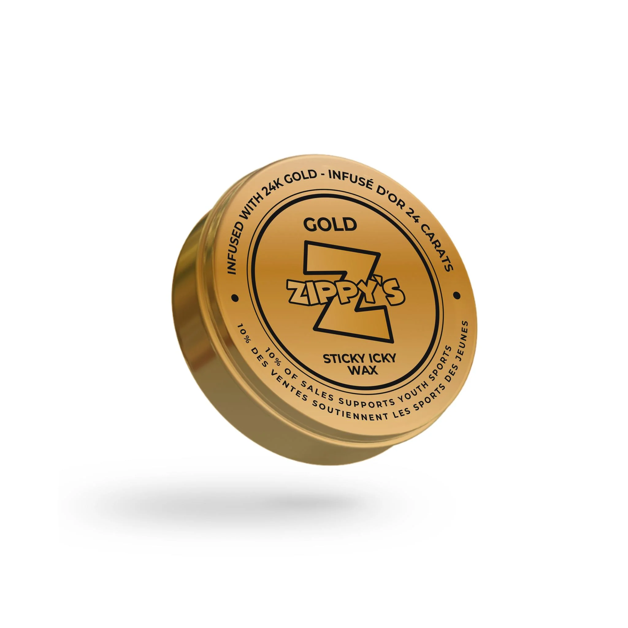 Zippy's Sticky Icky Gold Hockey Wax